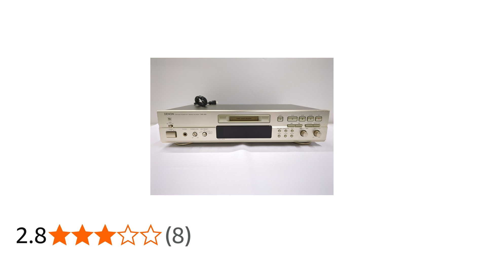 Amazon | DENON デノン DMD-800 MDレコーダー | Denon | ディスク