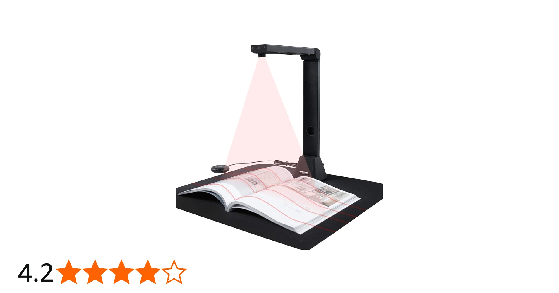 Amazon.co.jp: iOCHOW S5 Document Scanner, Book Scanner, 22 Million