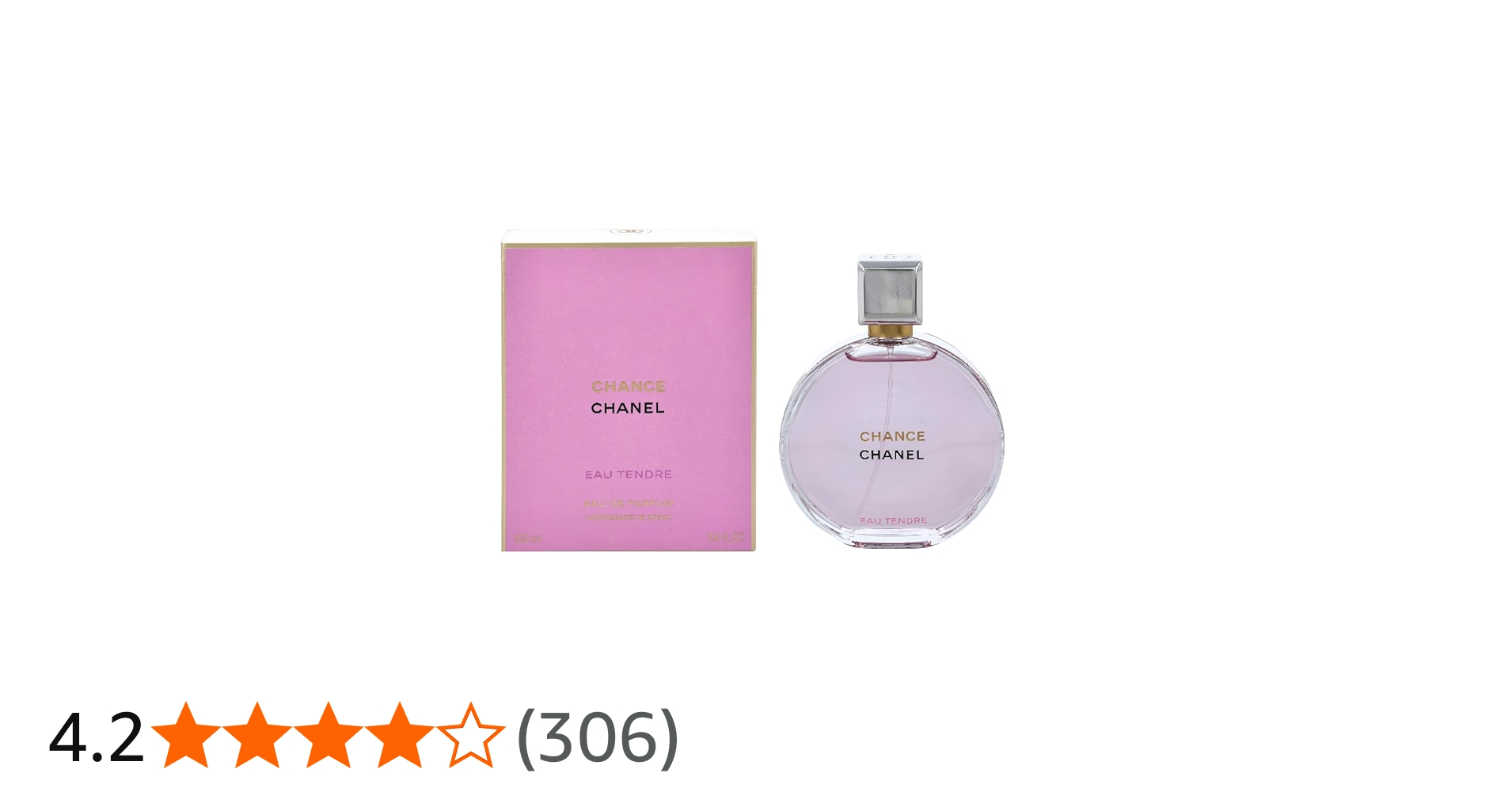 Chance Eau Tendre by Chanel Eau De Parfum Spray 100 ml/3.4 oz