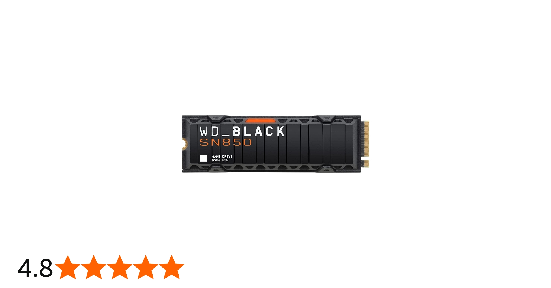 WD_BLACK 2TB SN850 NVMe Internal Gaming SSD Solid State Drive with