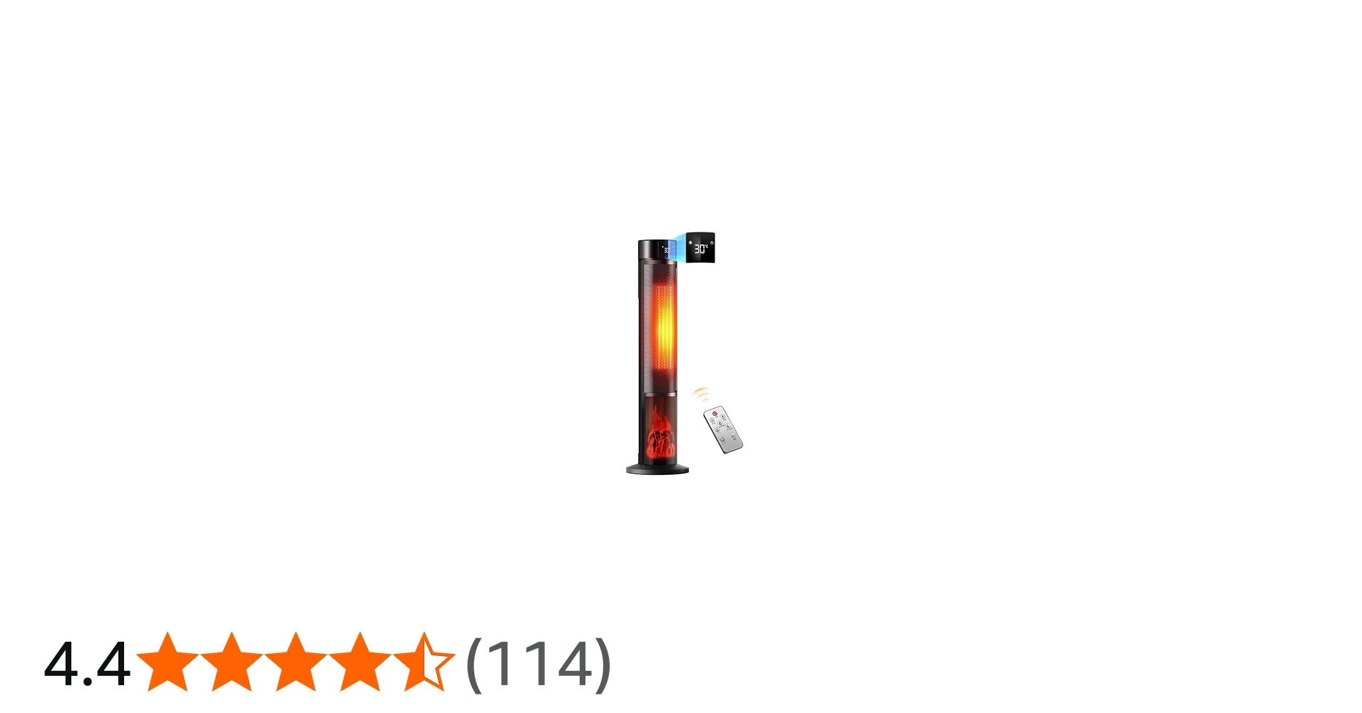 Amazon | セラミックヒーター 【2025冬節電対策&ECO恒温省エネ&3D疑似