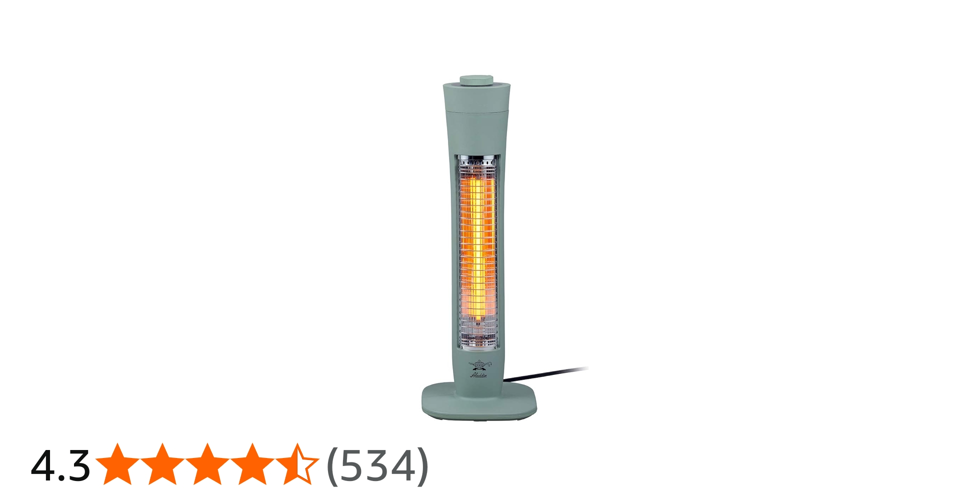 Amazon | アラジン (Aladdin) 電気ストーブ 遠赤グラファイトヒーター
