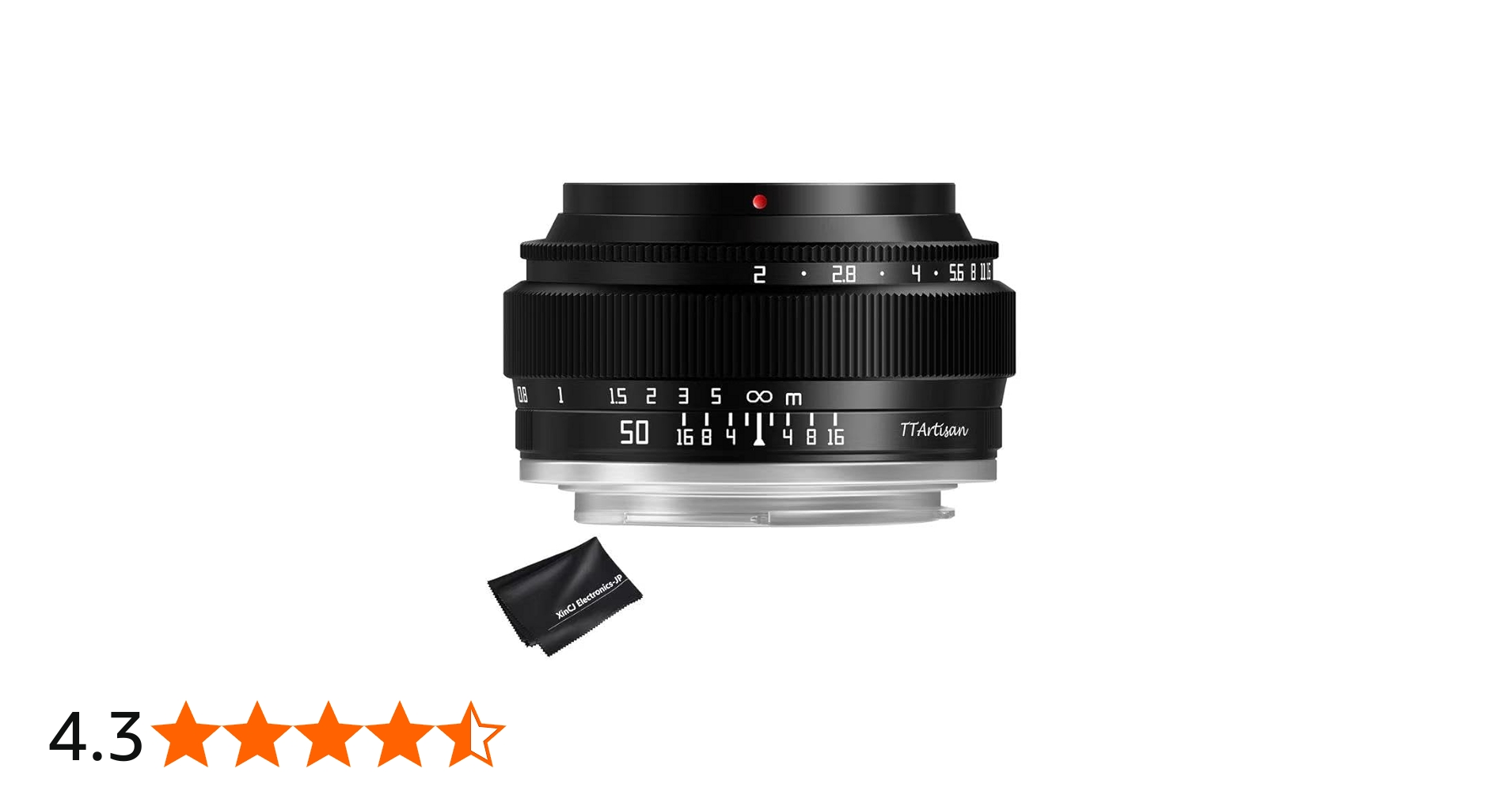 Amazon | TTArtisan 50mm F2.0フルフレームマニュアルフォーカスレンズ