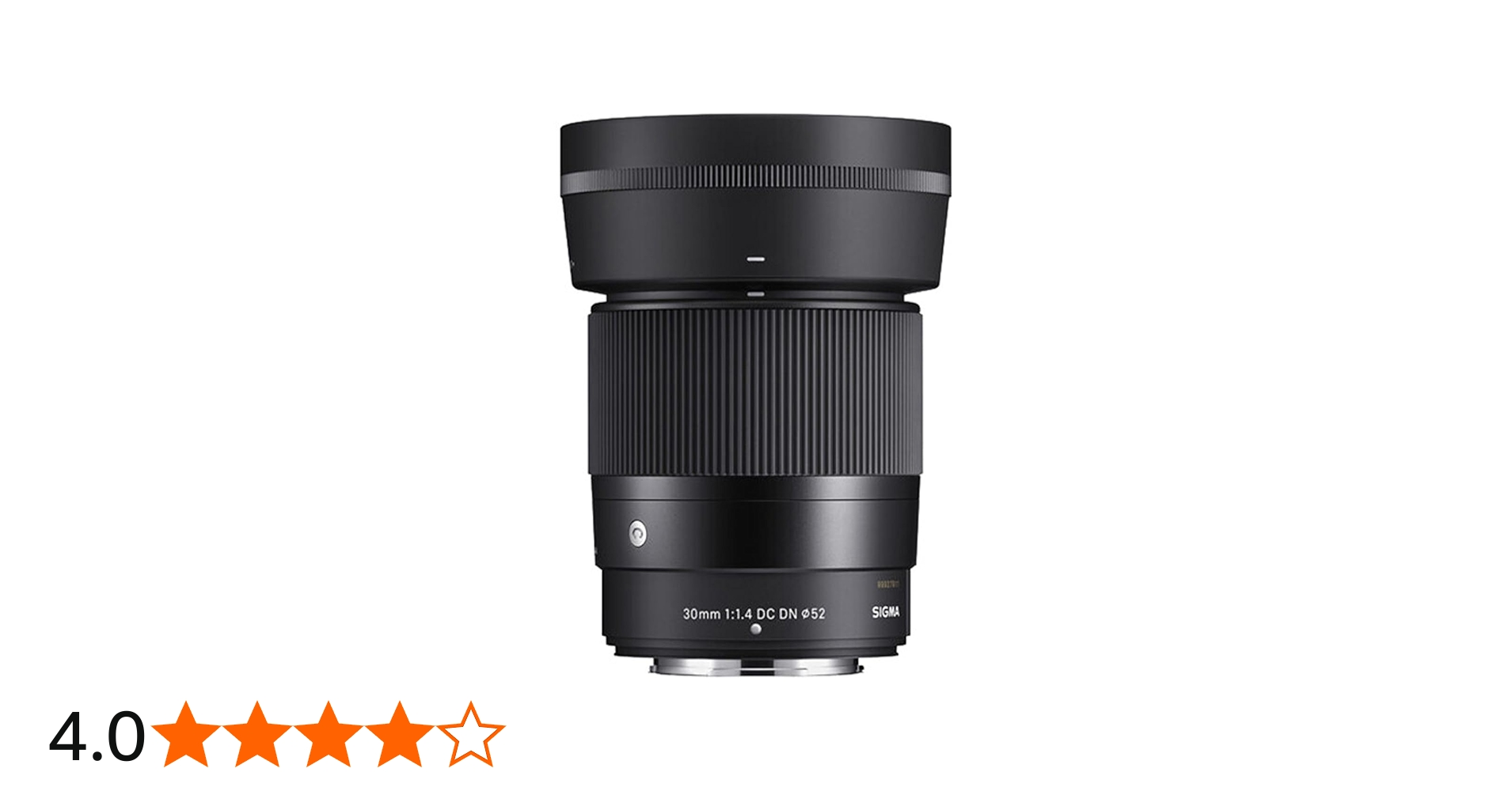 Sigma - 30mm F/1.4 (C) AF DC DN Lens, Nikon Z-Mount Mount Lens