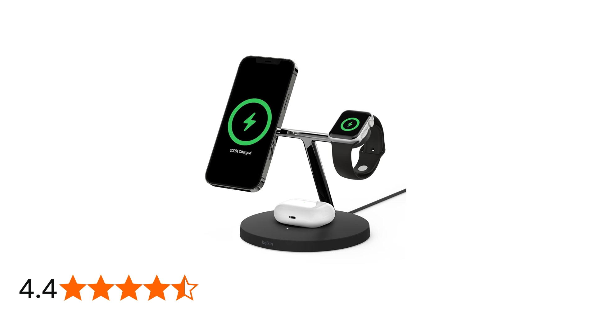 Amazon.co.jp: 【VGP 2022受賞】Belkin 3 in 1 MagSafe充電器 最大15W