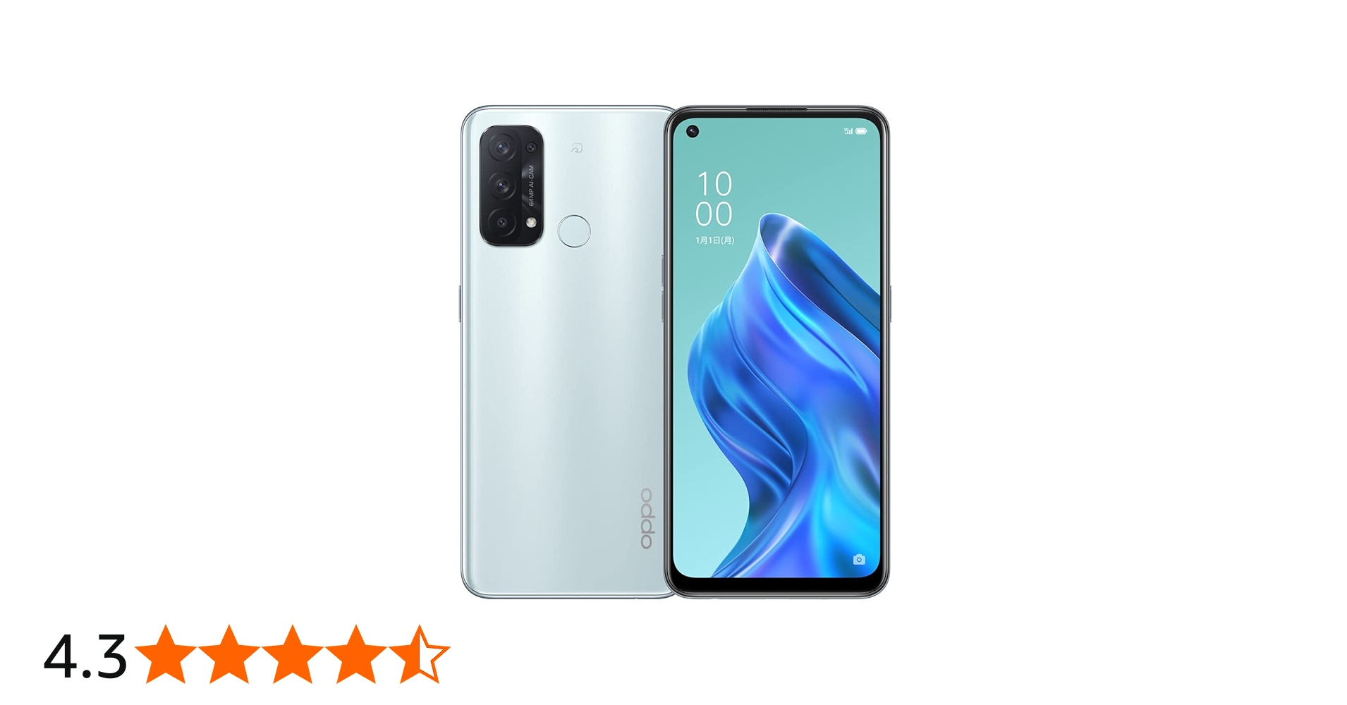 Amazon | OPPO Reno5A アイスブルー CPH2199 docomo/au/SoftBank