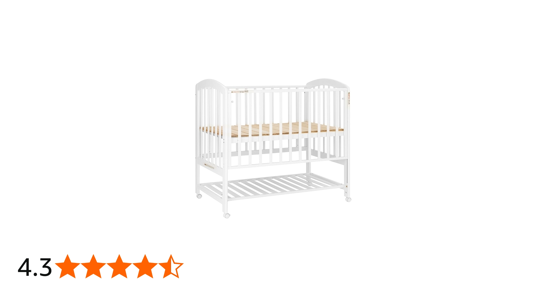 Amazon.co.jp: カトージ ベビーベッド エクストラ ハイタイプ アーチ2