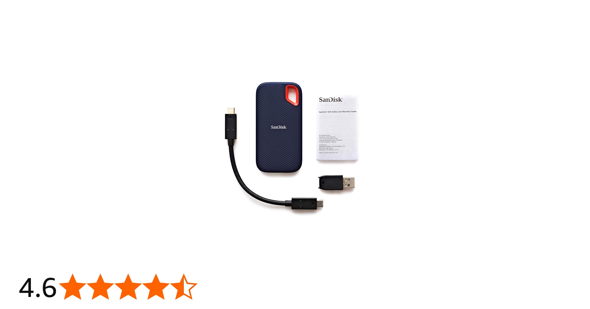 Amazon | sandisk 1tb Extreme Portable External ssd | SanDisk | 外