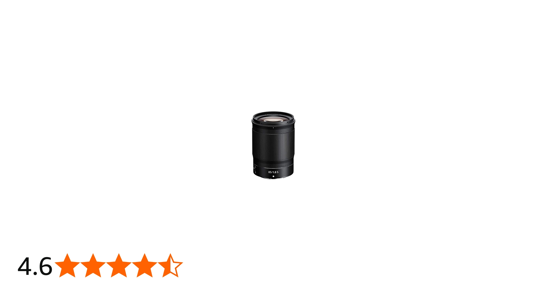 Amazon.co.jp: Nikon NIKKOR Z 85mm f/1.8S Z Mount Full-Frame
