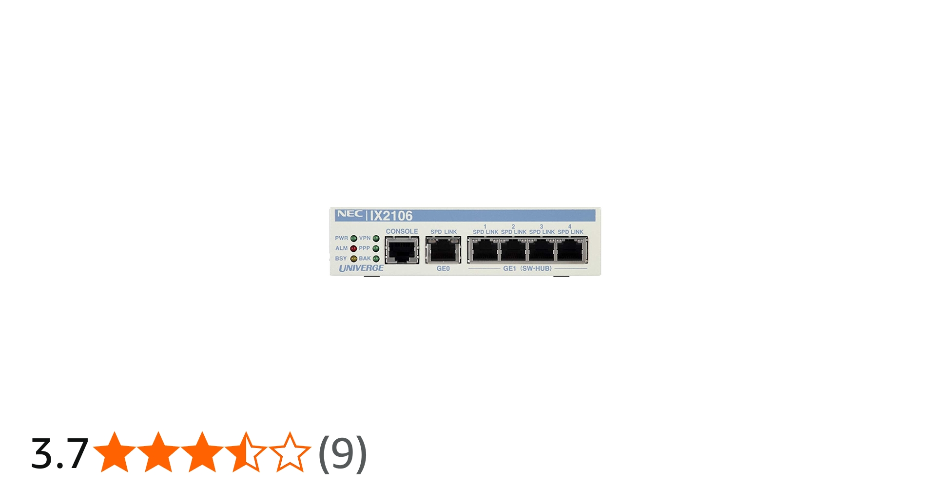 Amazon.co.jp: NEC BE117769 5年無償保証 VPN対応高速アクセスルータ