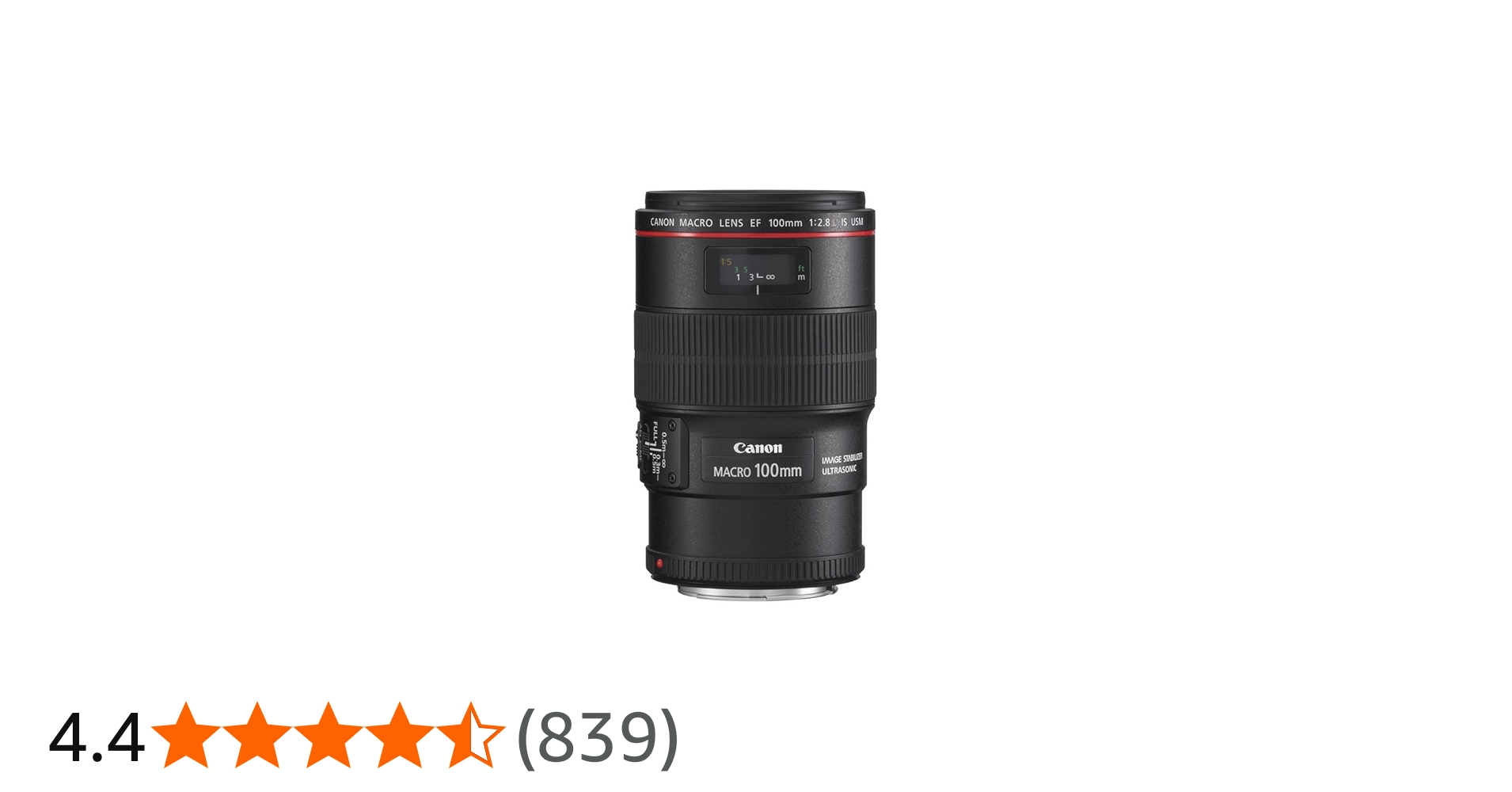 Amazon.co.jp: Canon EFレンズ EF100mm F2.8L マクロ IS USM マクロ