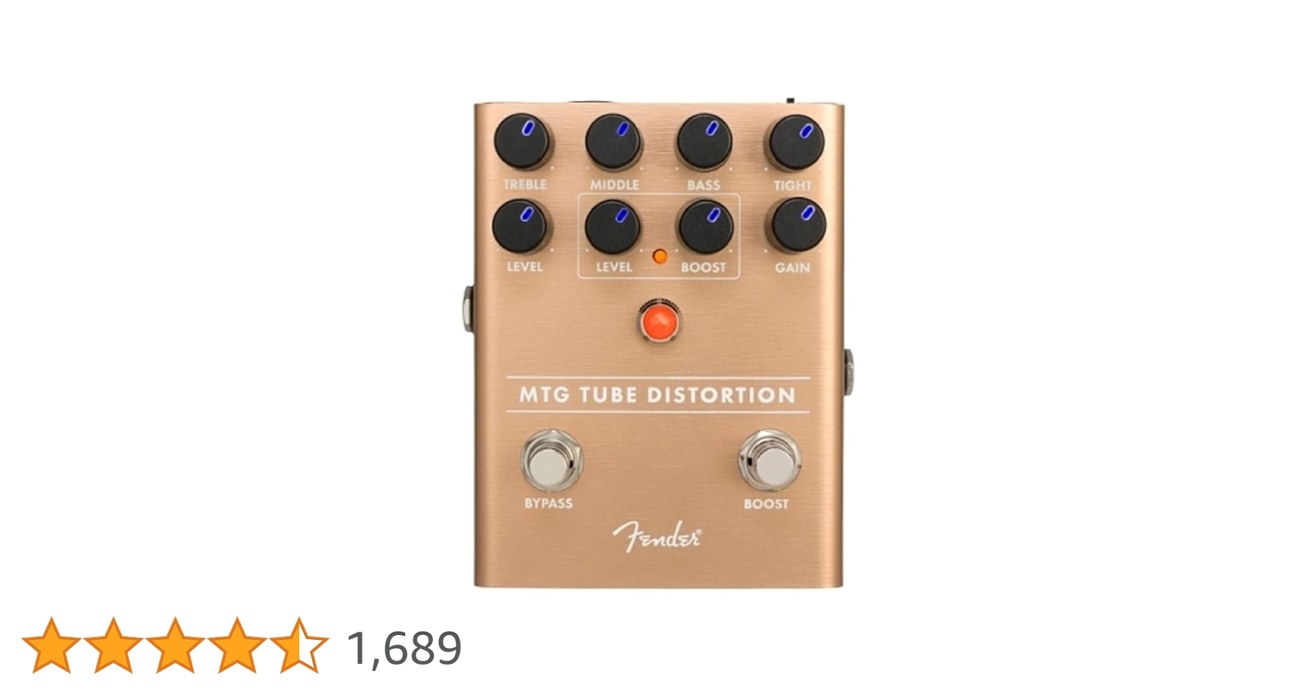 ギター Fender MTG Tube Distortion eric clapton ギター Fender MTG