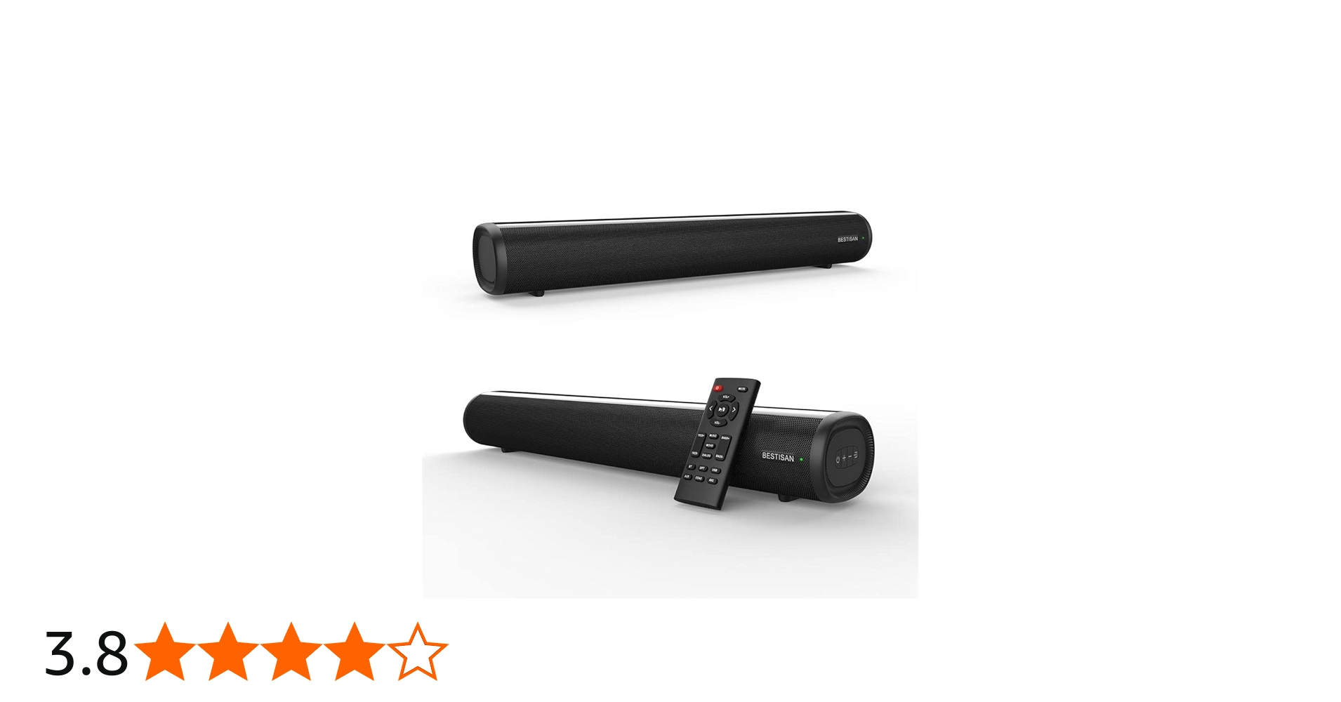 Amazon.co.jp: BESTISAN サウンドバー ARC対応 50W 2.0CH サブ