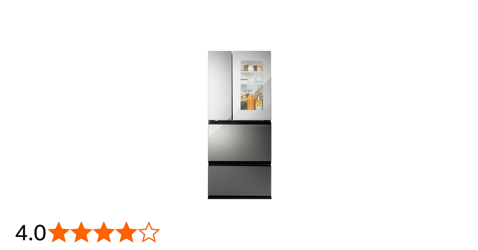 Amazon | TWINBIRD(ツインバード) 4ドア冷凍冷蔵庫 幅68.5cm 354L