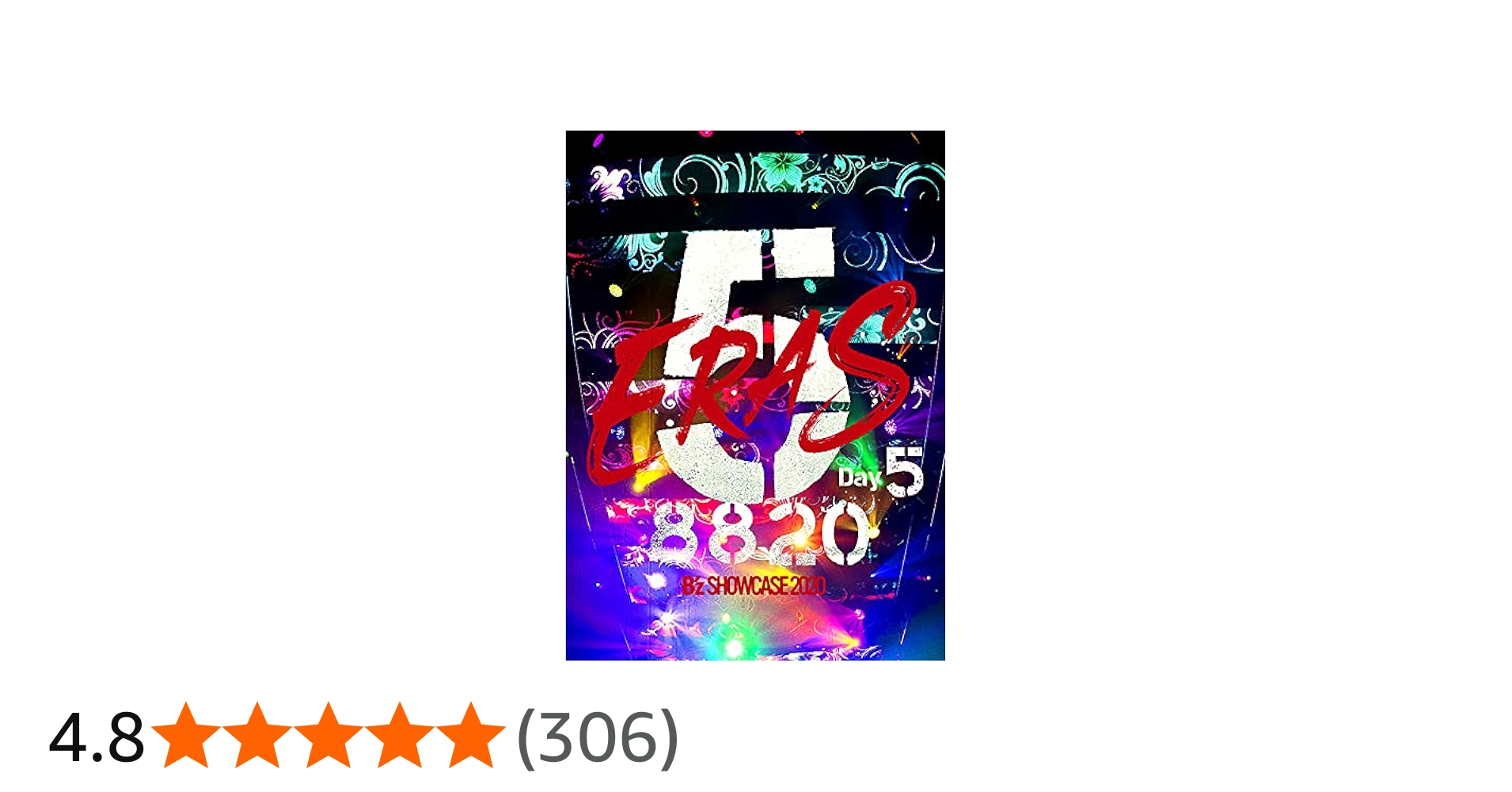 Amazon.co.jp: B'z SHOWCASE 2020-5 ERAS 8820- Day5 (Blu-ray) : B'z: DVD