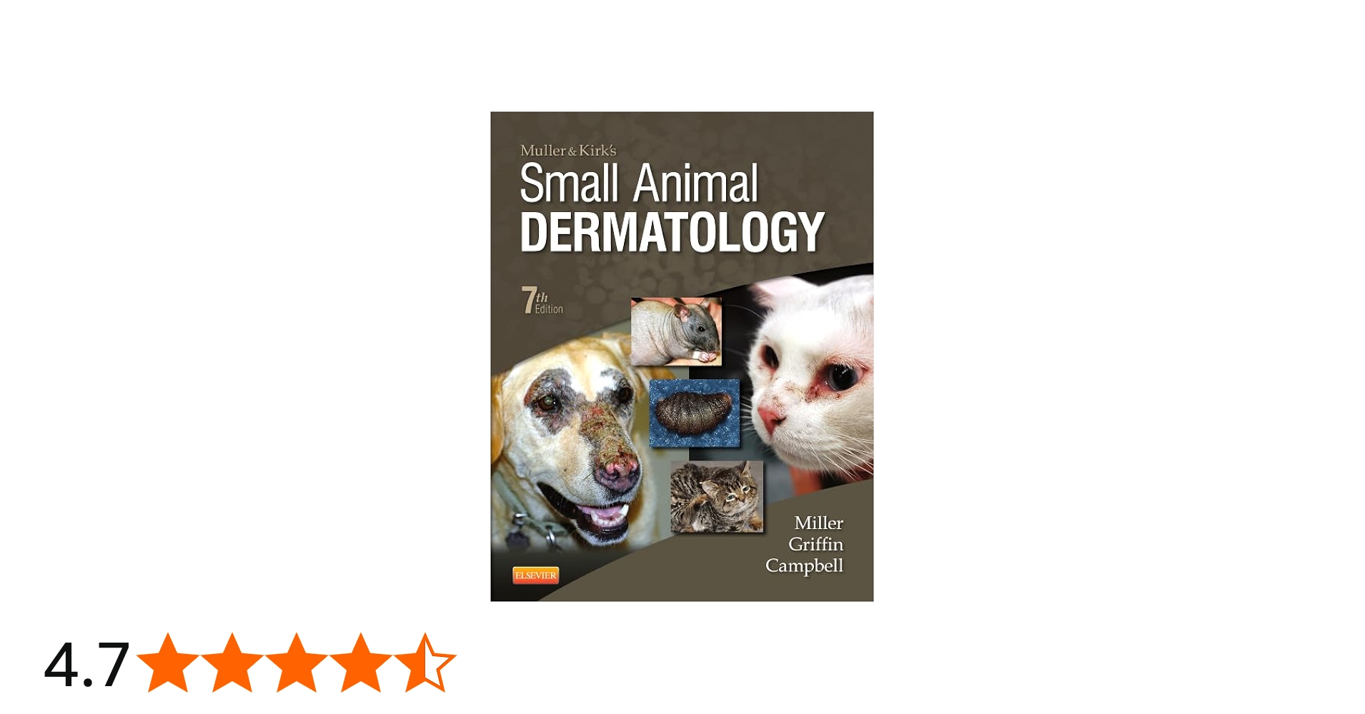 Amazon | Muller and Kirk's Small Animal Dermatology | Miller VMD