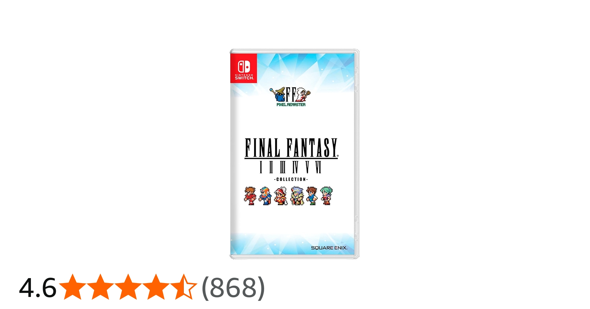 FINAL FANTASY I II III IV V VIピクセルリマインダー FINAL FANTASY I