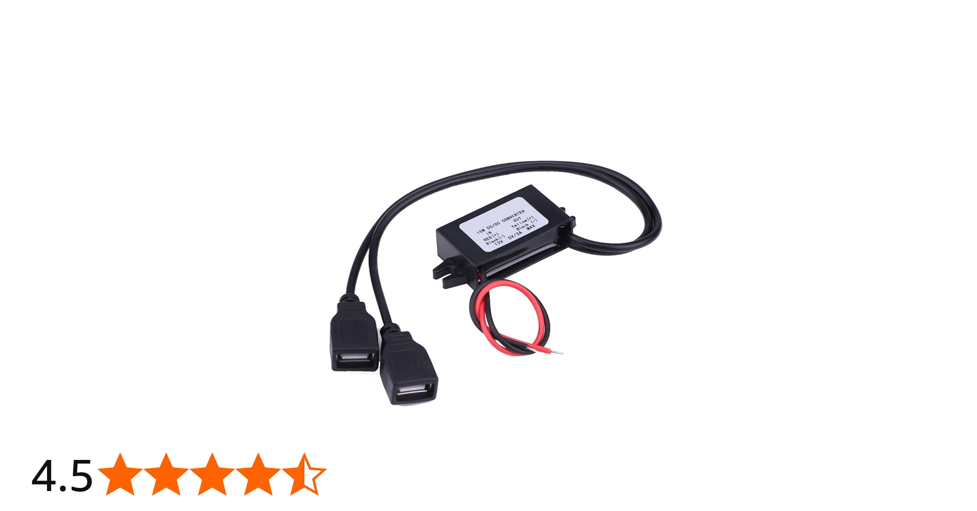 Amazon.co.jp: デュアル ダブル 2USB DC-DC カー コンバータ