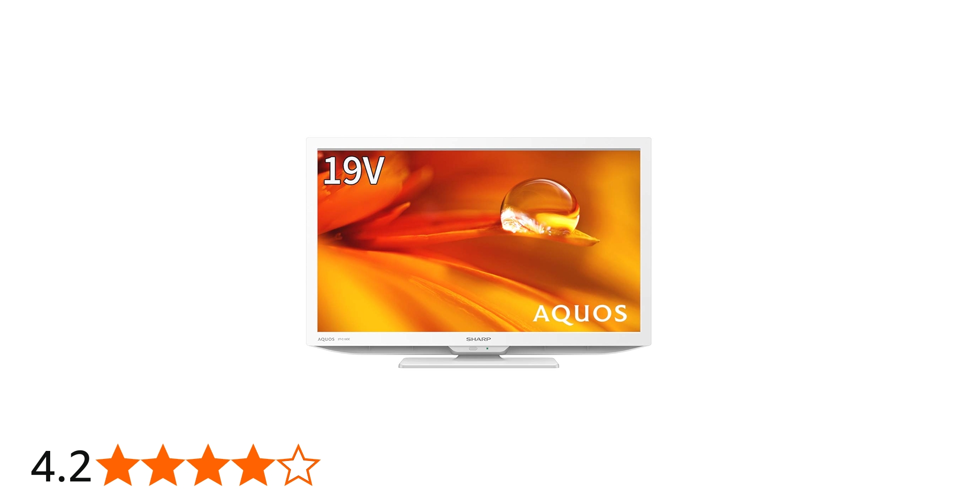 Amazon.co.jp: シャープ 19V型 液晶 テレビ AQUOS 2T-C19DE-W