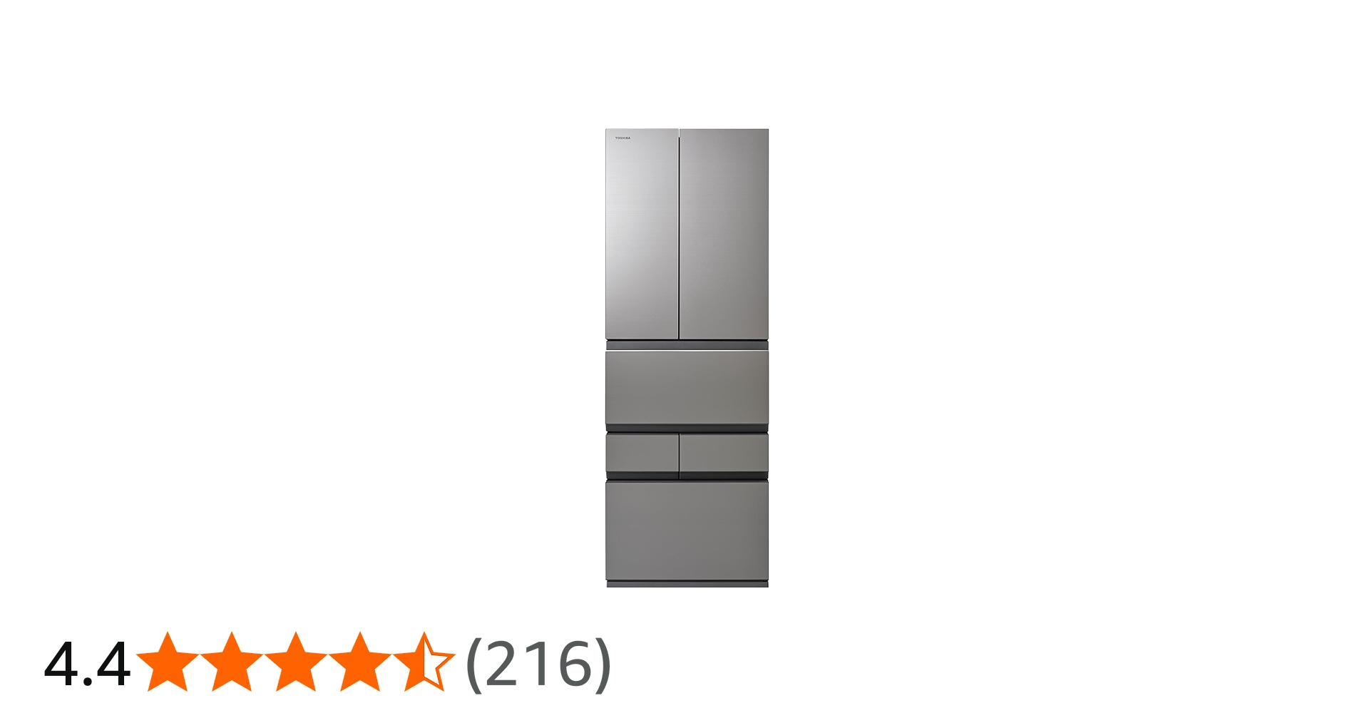 Amazon | 東芝 冷蔵庫 幅65.0㎝ 508L フレンチドア GR-W510FZ(ZH