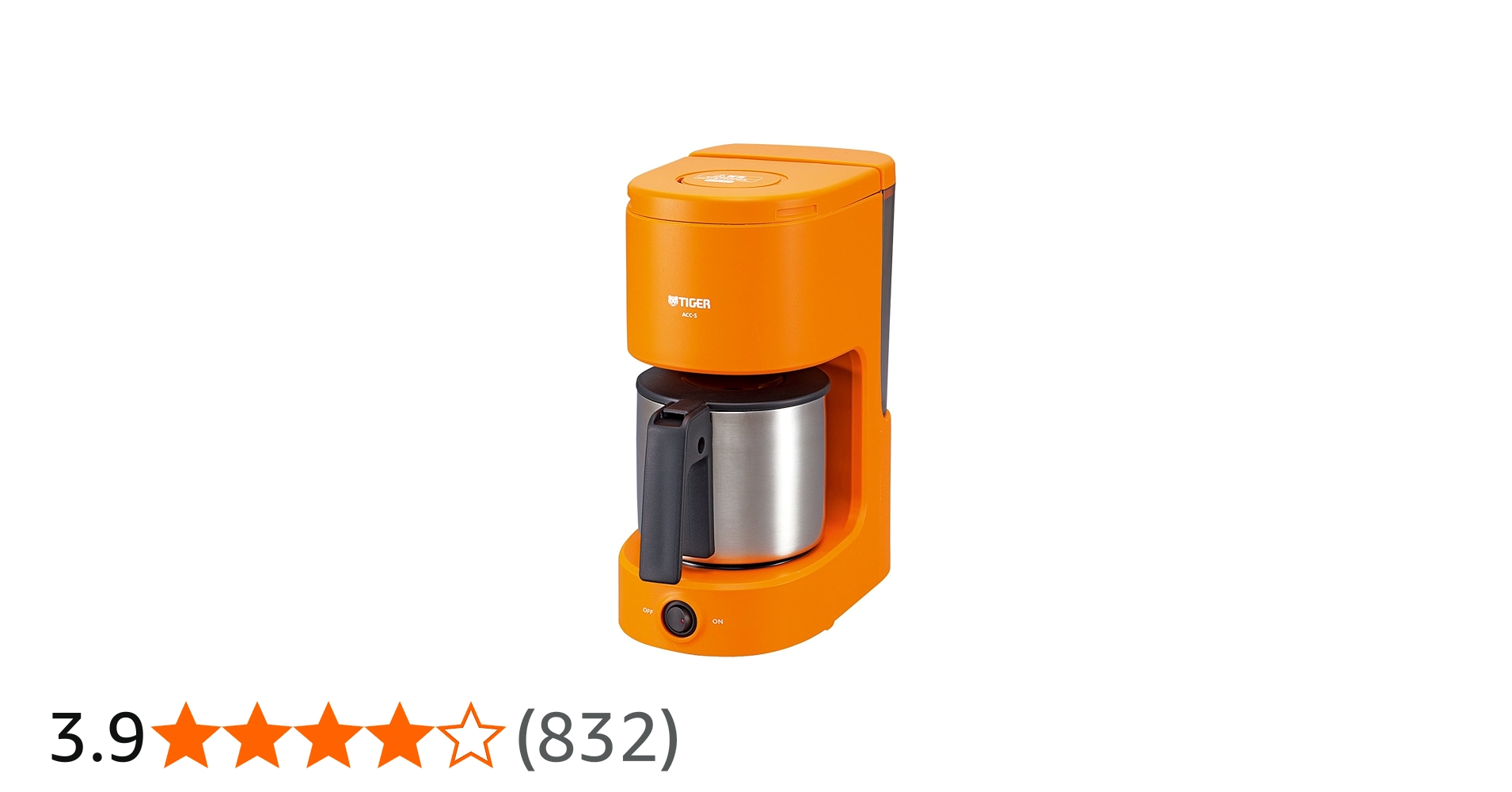 Amazon | タイガー コーヒーメーカー 6杯用 ステンレス サーバー