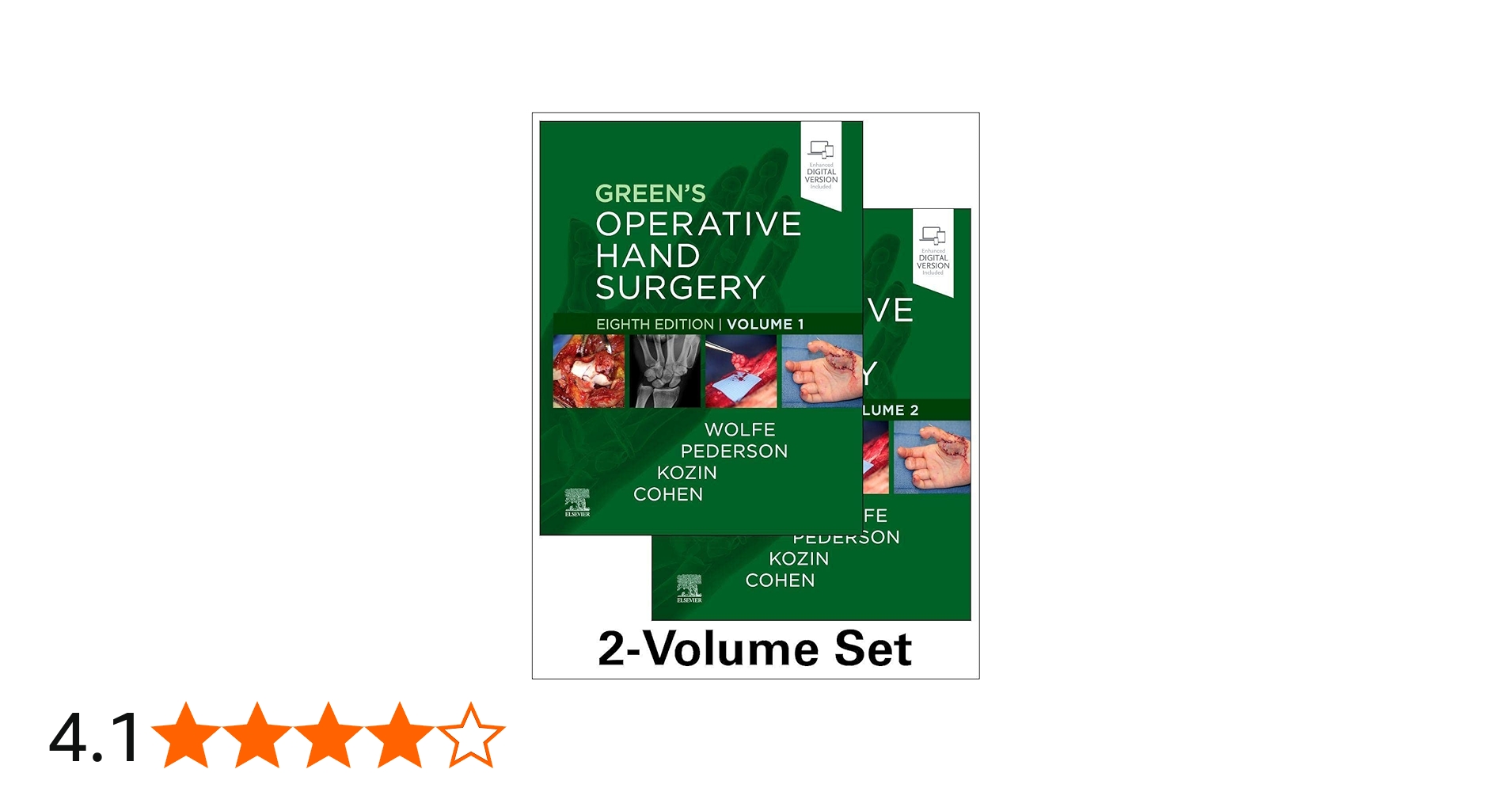 Amazon | Green's Operative Hand Surgery: 2-Volume Set | Wolfe MD