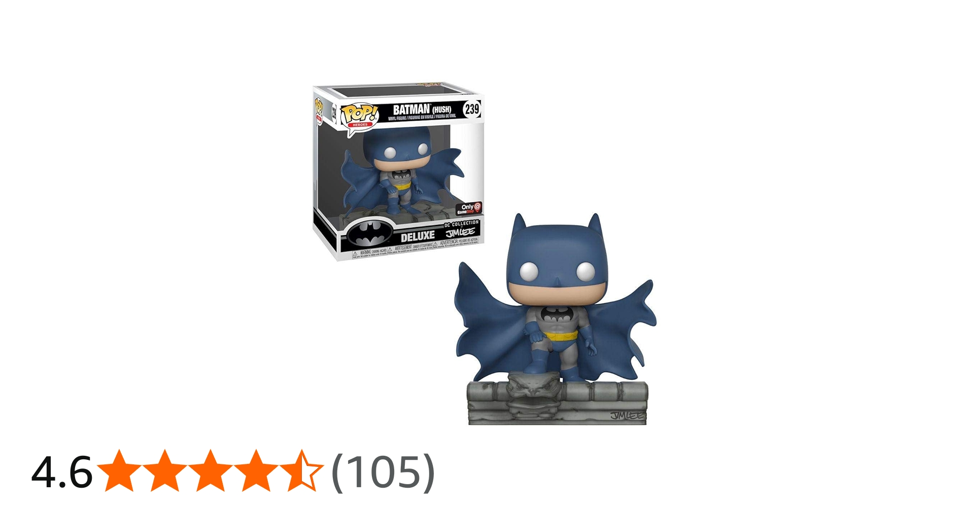 Funko Pop! Heroes - Batman [Hush] #239 Deluxe Jim Lee Collection