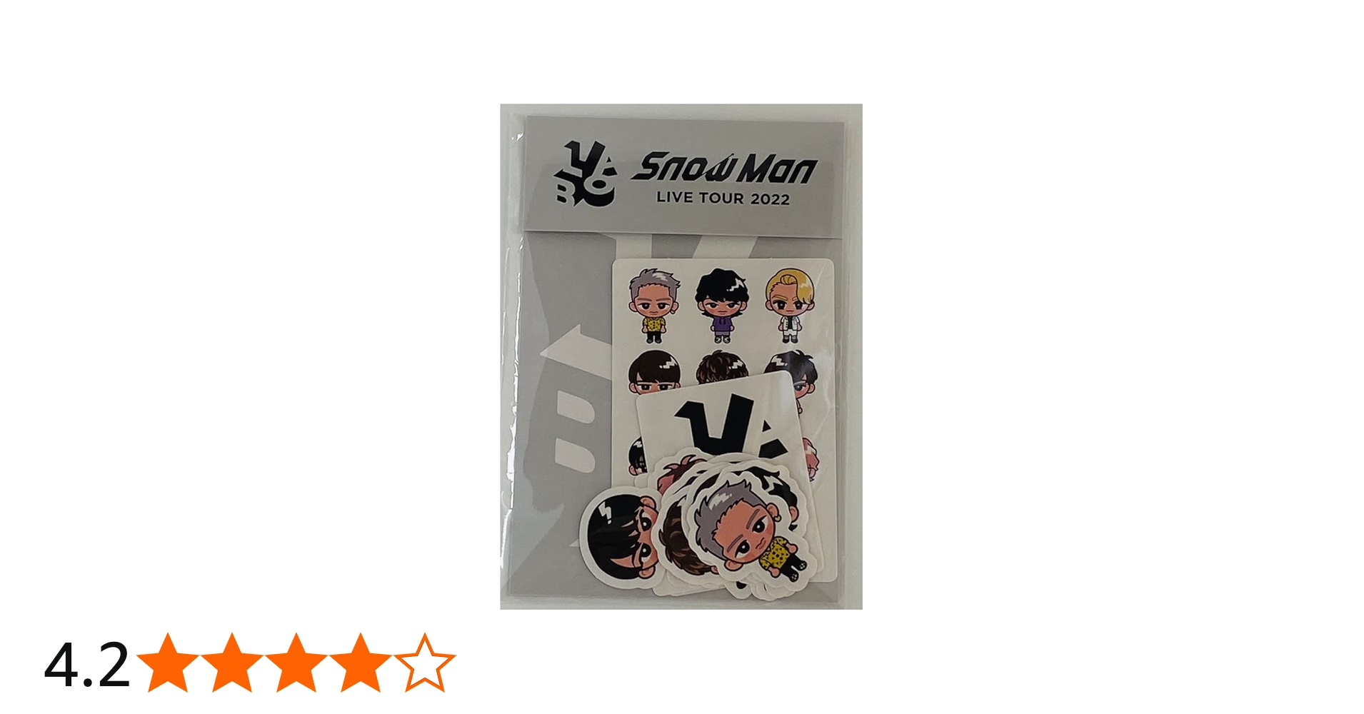 Amazon.co.jp: Snow Man 【 Sticker Set 】 LIVE TOUR 2022 Labo