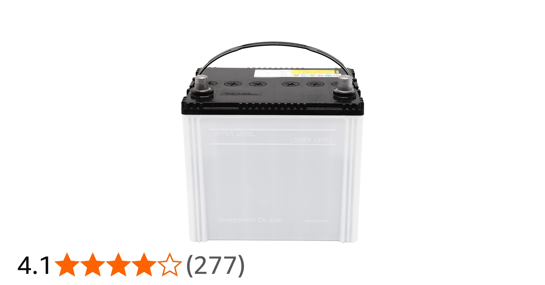 Amazon.co.jp: Energywith (エナジーウィズ) 国産車バッテリー 75D23L