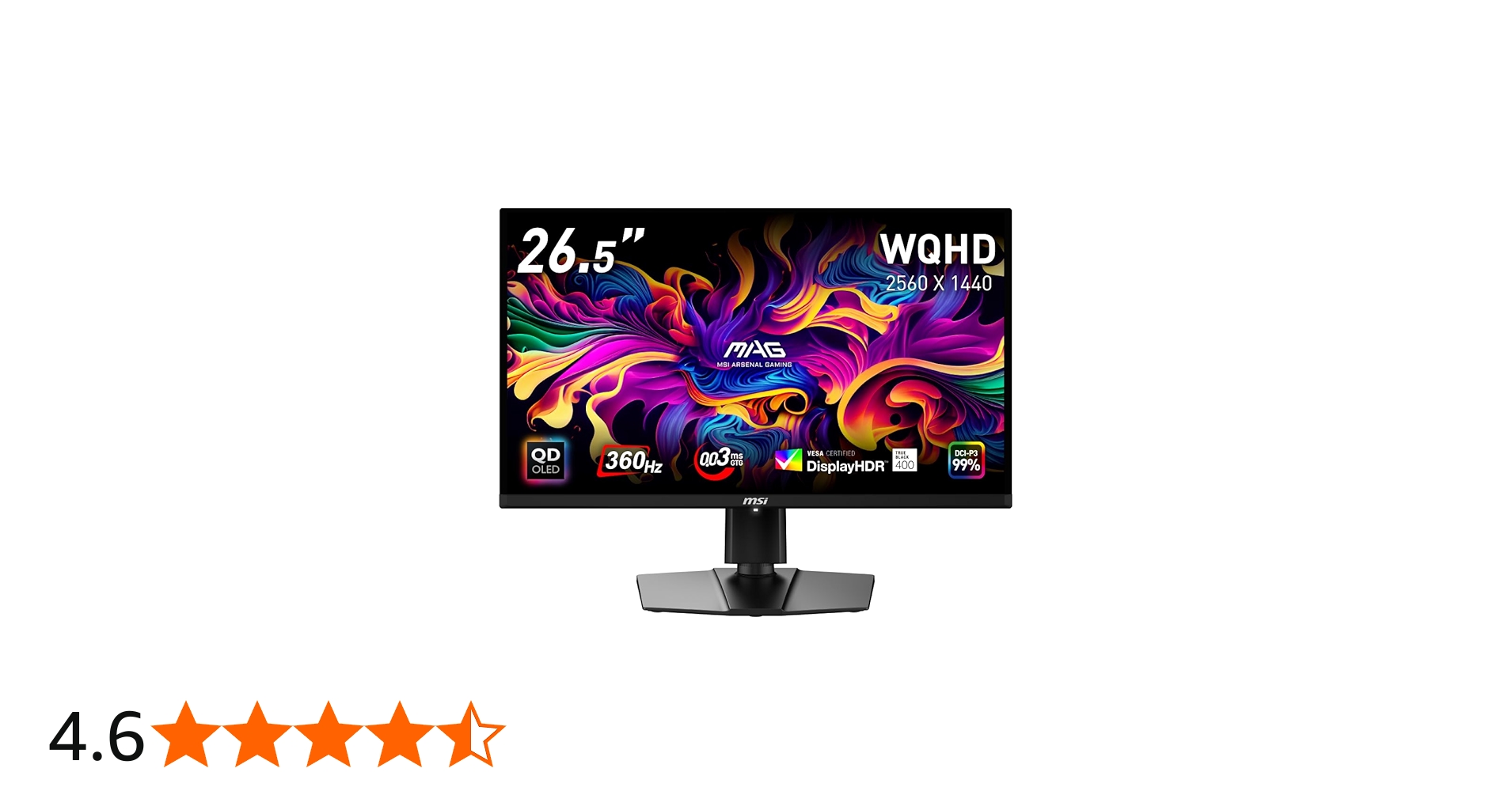 Amazon.co.jp: MSI QD-有機EL ゲーミングモニター MAG 271QPX QD-OLED