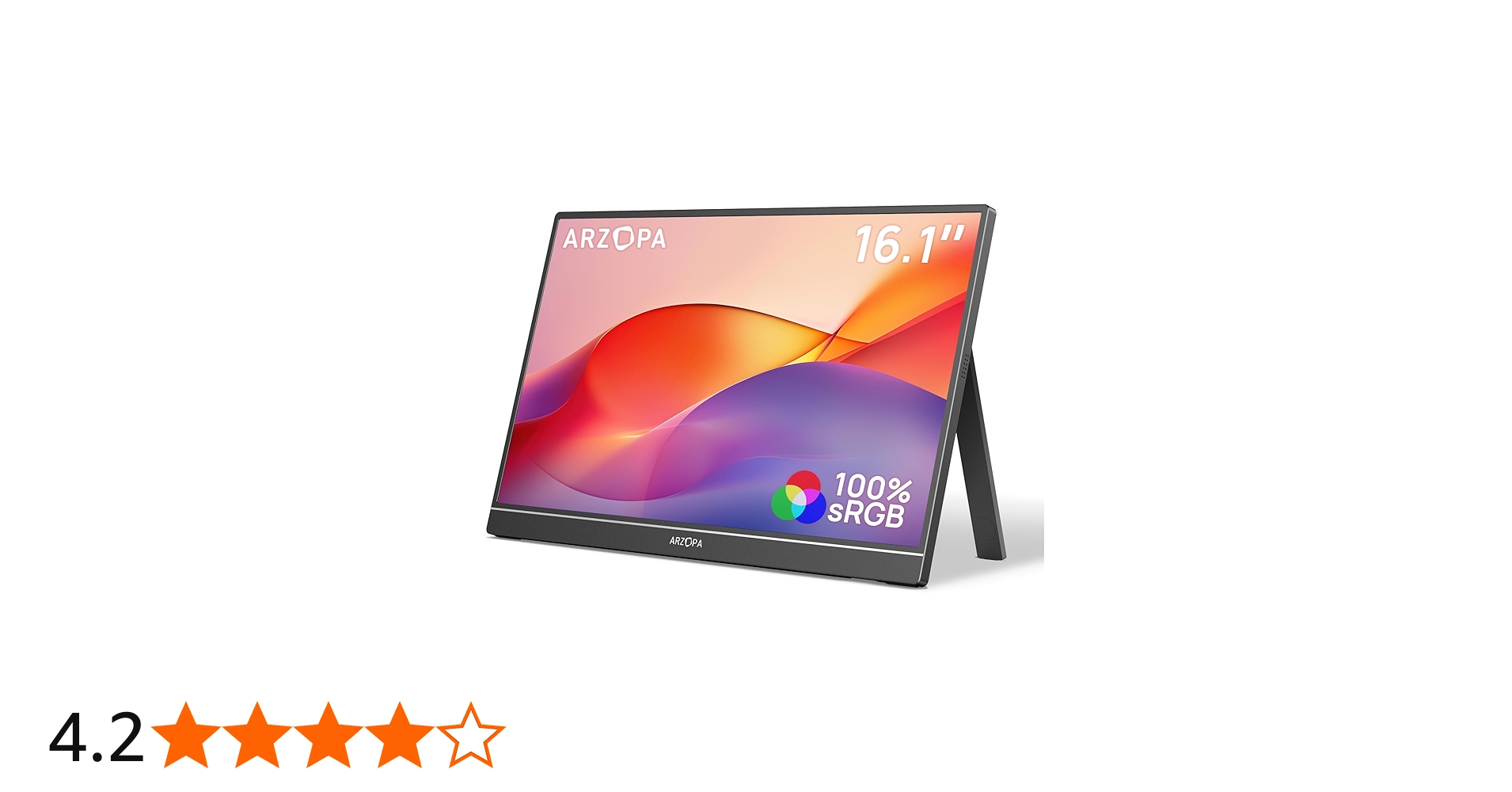 Amazon.co.jp: ARZOPA 16.1インチ モバイルモニター 大画面 フルHD IPS