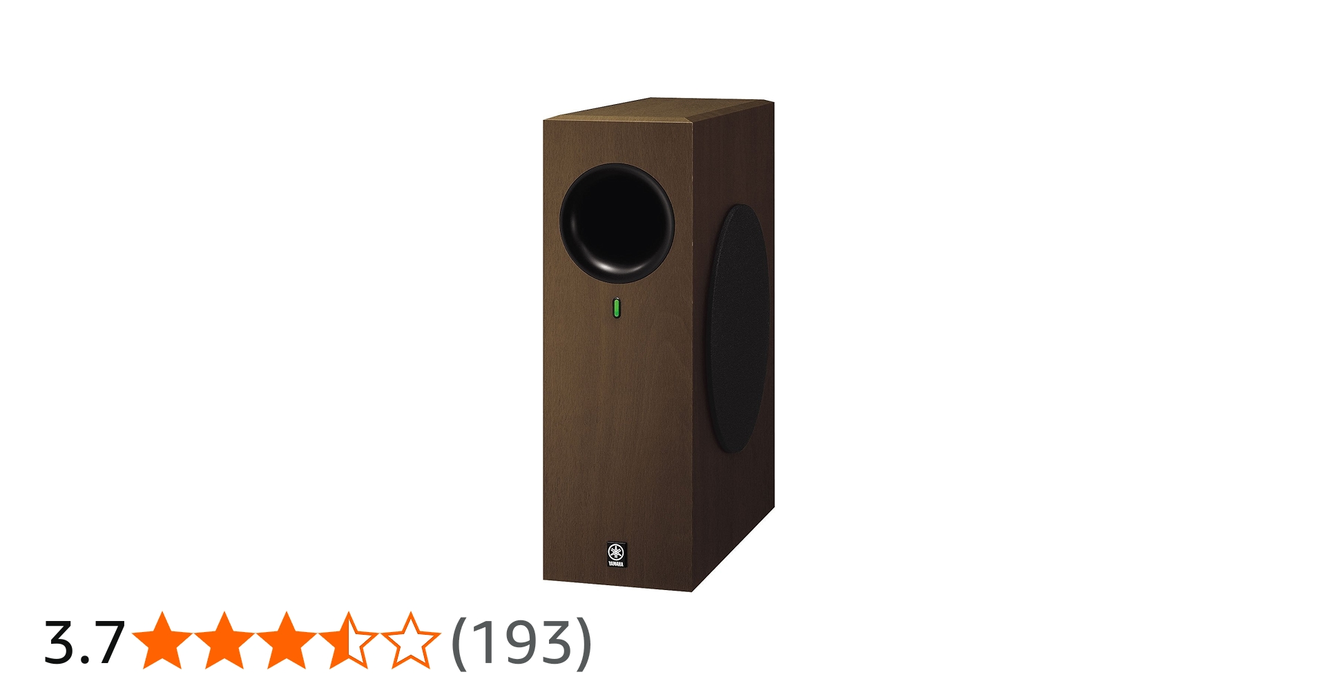 Amazon.co.jp: YAMAHA サブウーファーシステム (ブラウンバーチ) NS