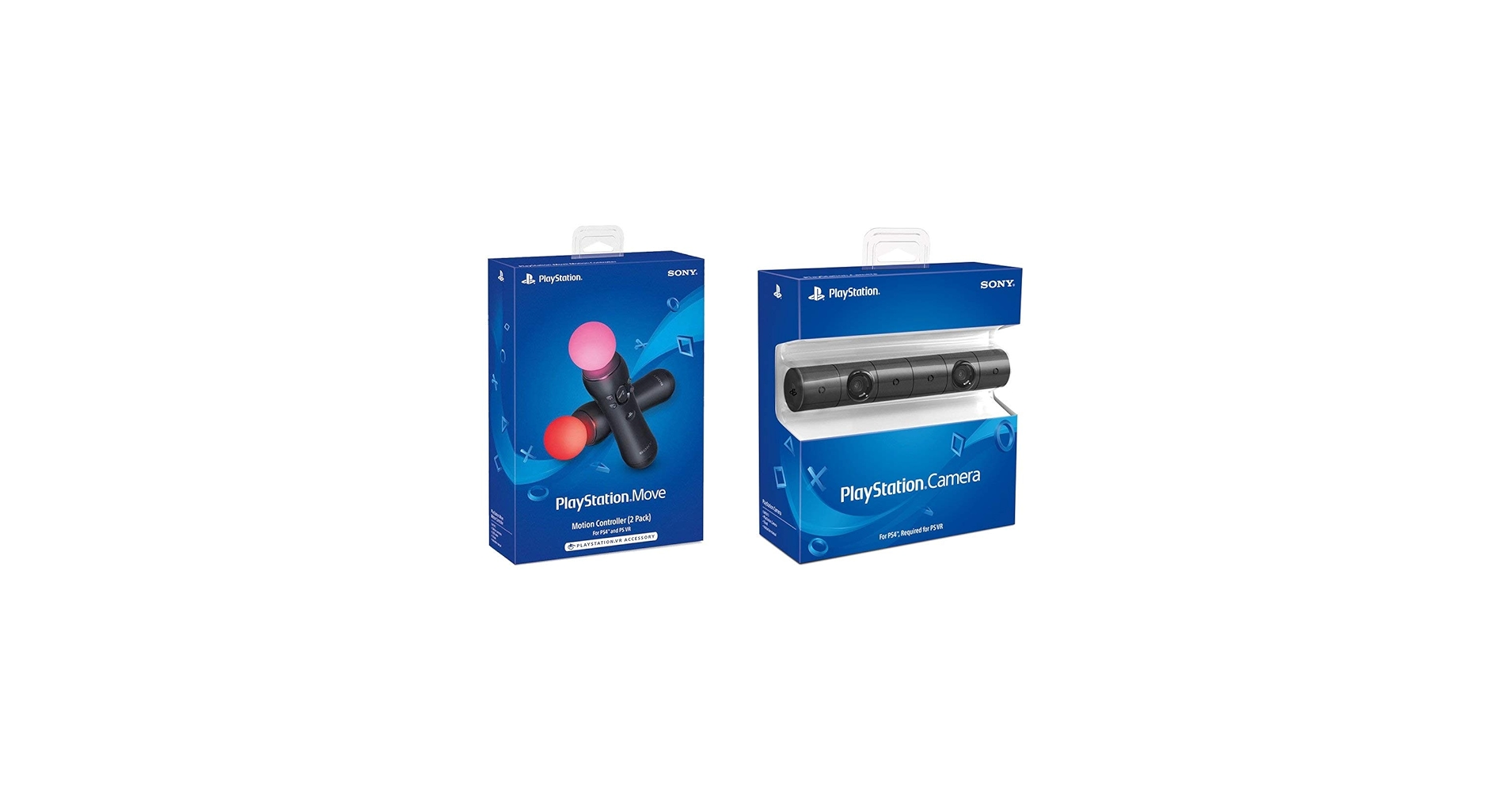 Amazon.com: Sony PlayStation VR PSVR Camera and 2 Pack Move Motion