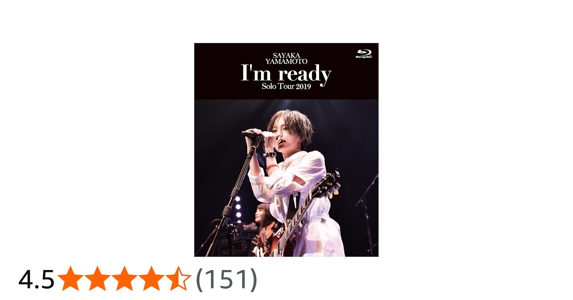 Amazon.co.jp: 山本彩 LIVE TOUR 2019~I'm ready~[Blu-ray] : 山本彩: DVD