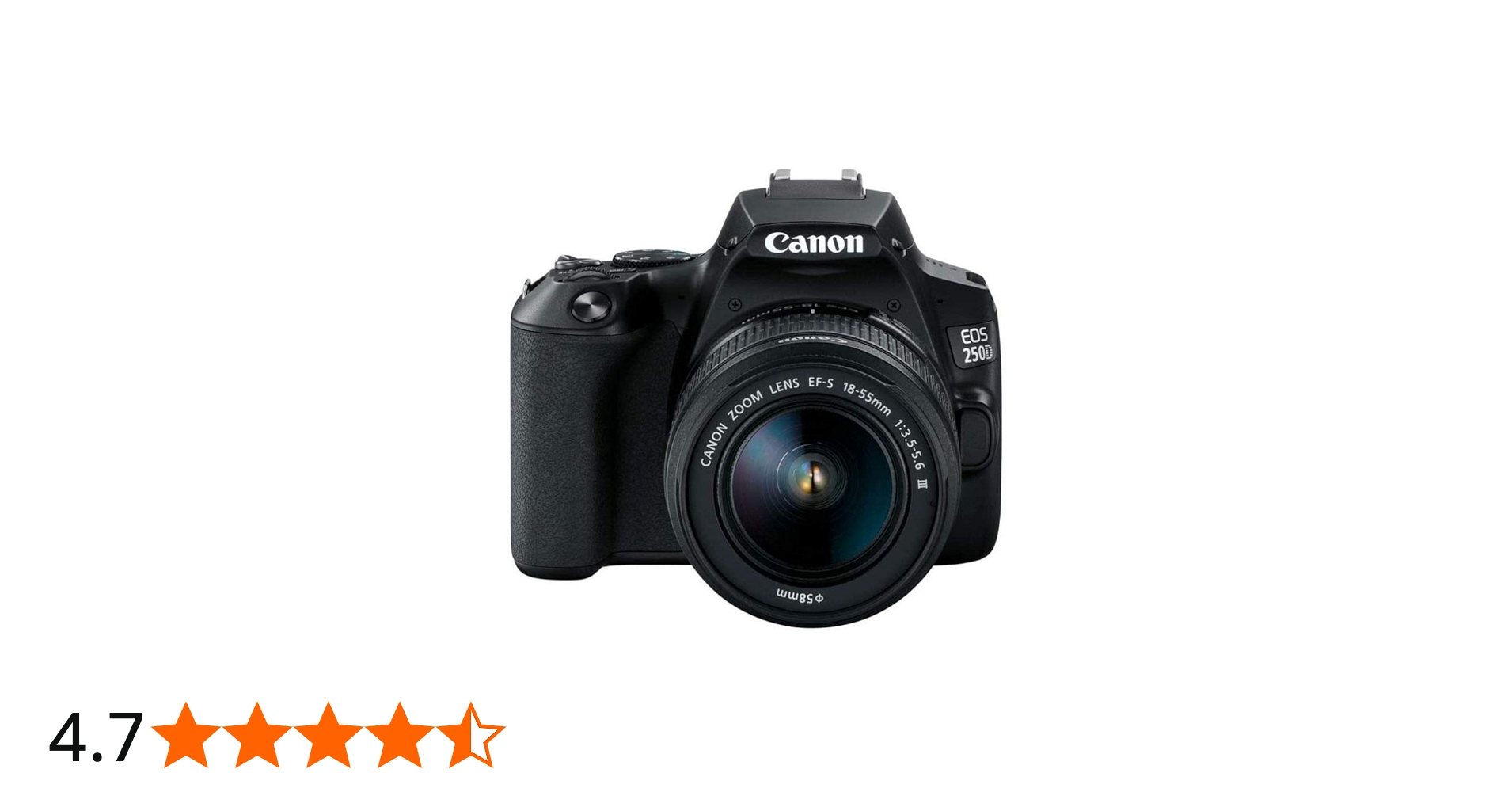 Amazon | Canon EOS Rebel SL3 デジタル一眼レフカメラ EF-S 18-55mm f