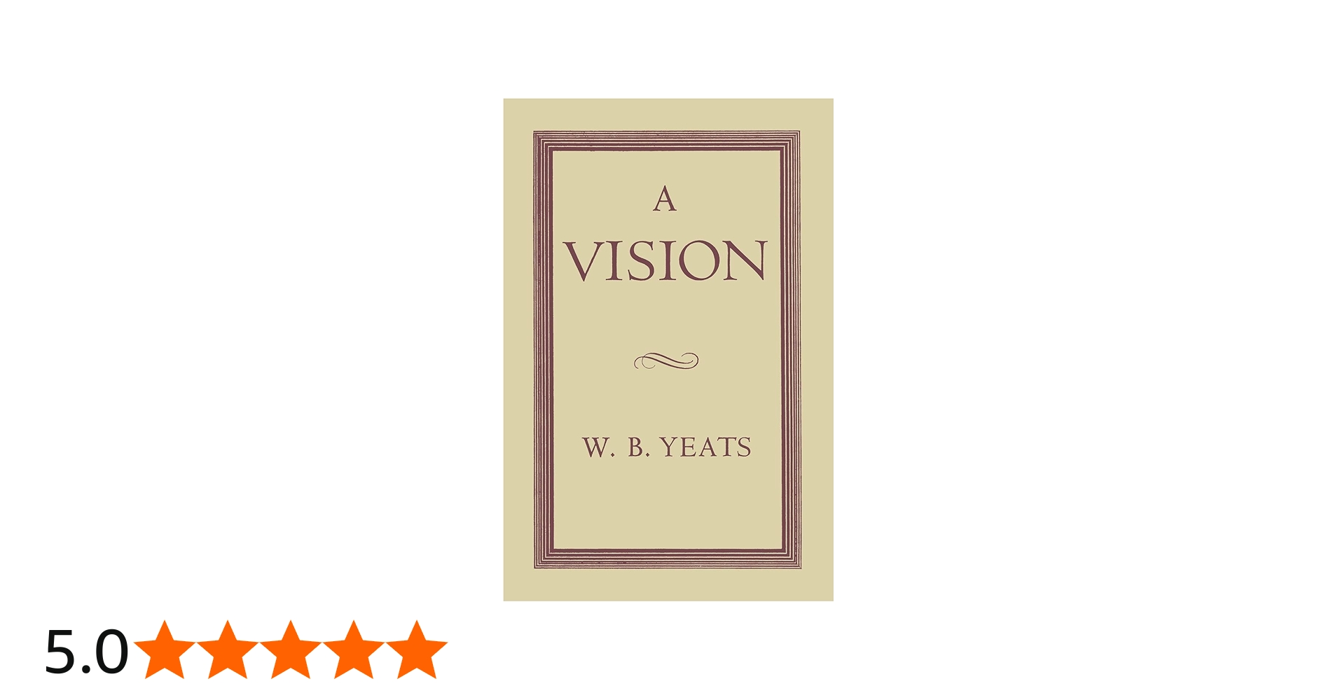 A Vision: Amazon.co.uk: Yeats, W B: 9781349005116: Books