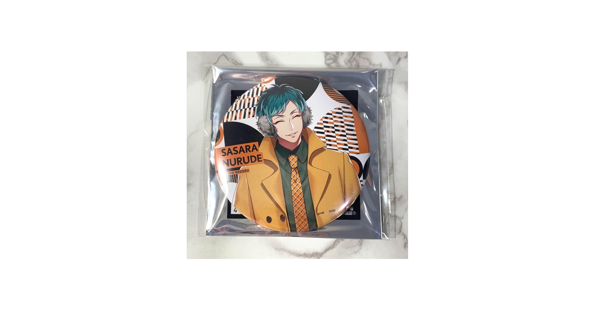 Amazon.co.jp: ヒプマイ ヒプノシスマイク EW04 白膠木簓 缶バッジ