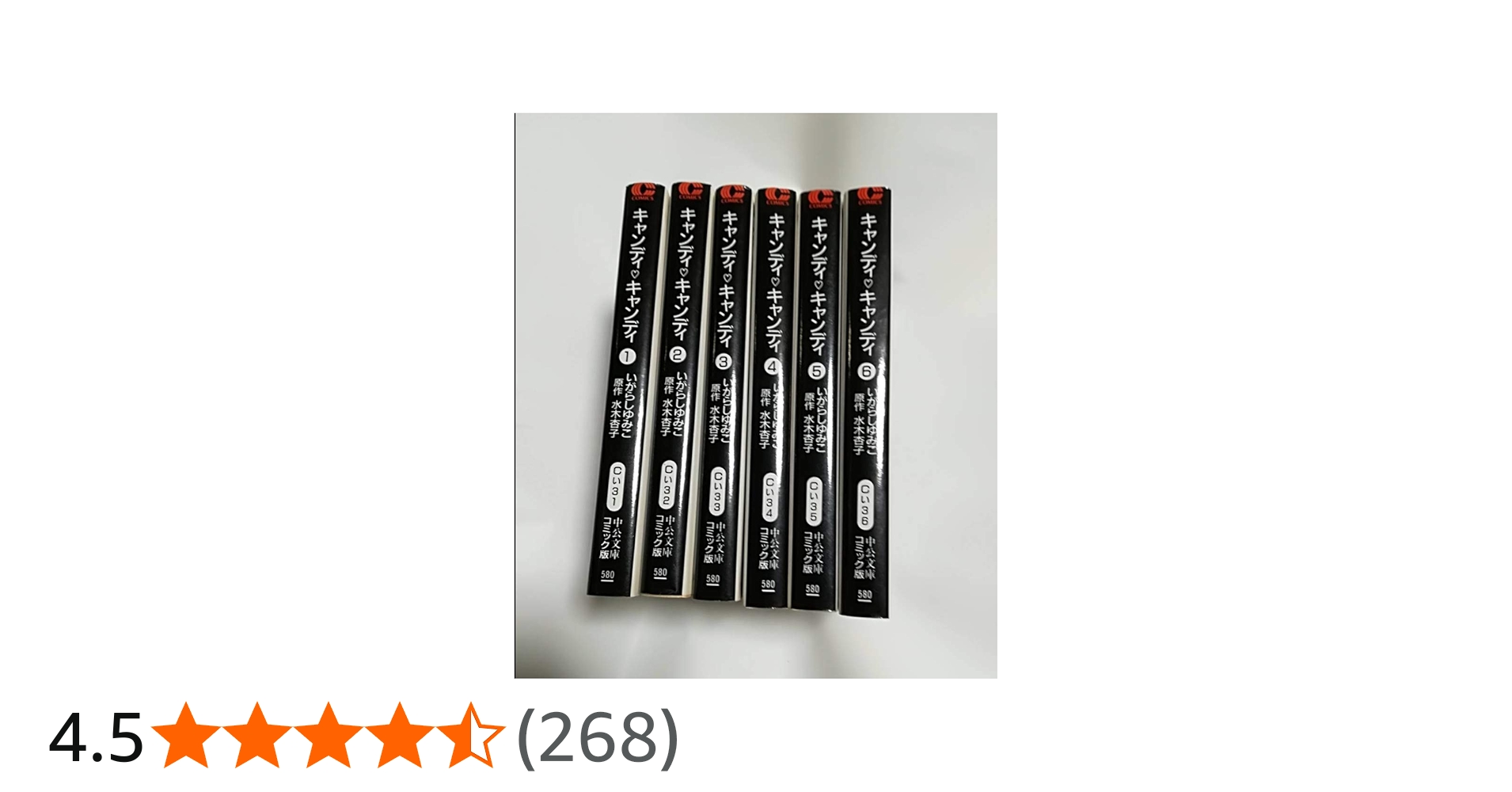 Amazon.co.jp: キャンディ・キャンディ 全6巻文庫セット : いがらし