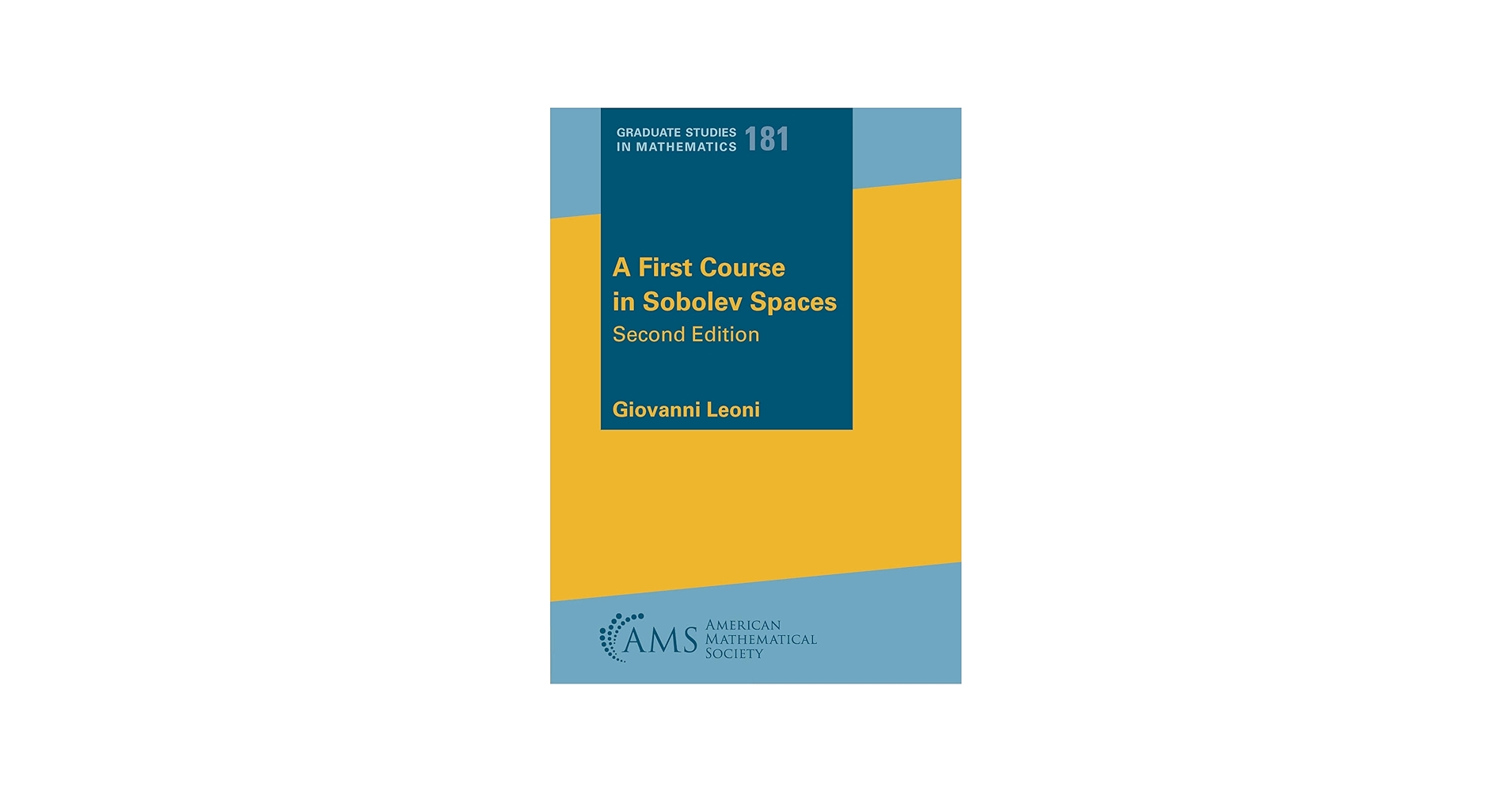 Amazon | A First Course in Sobolev Spaces (Graduate Studies in