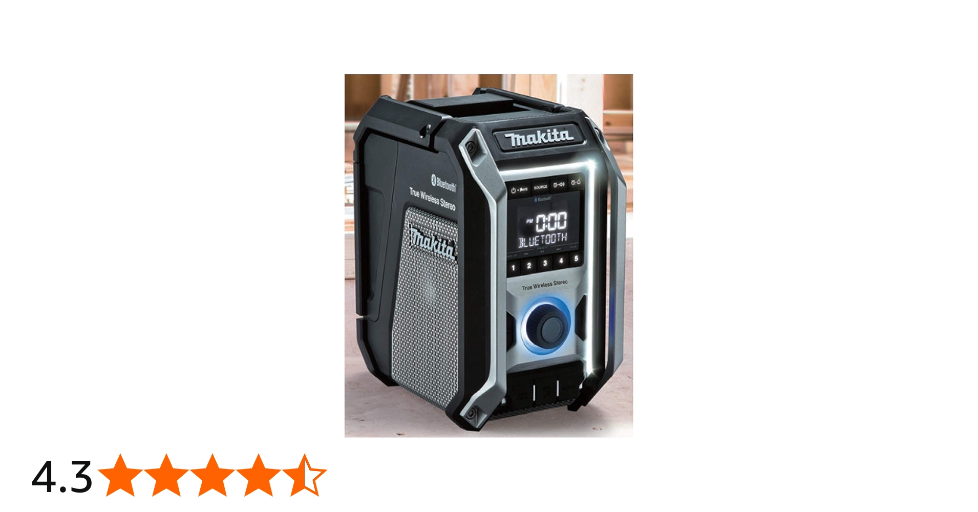 Amazon.co.jp: マキタ 充電式ラジオ 黒 10.8V/14.4V/18V対応 [本体のみ