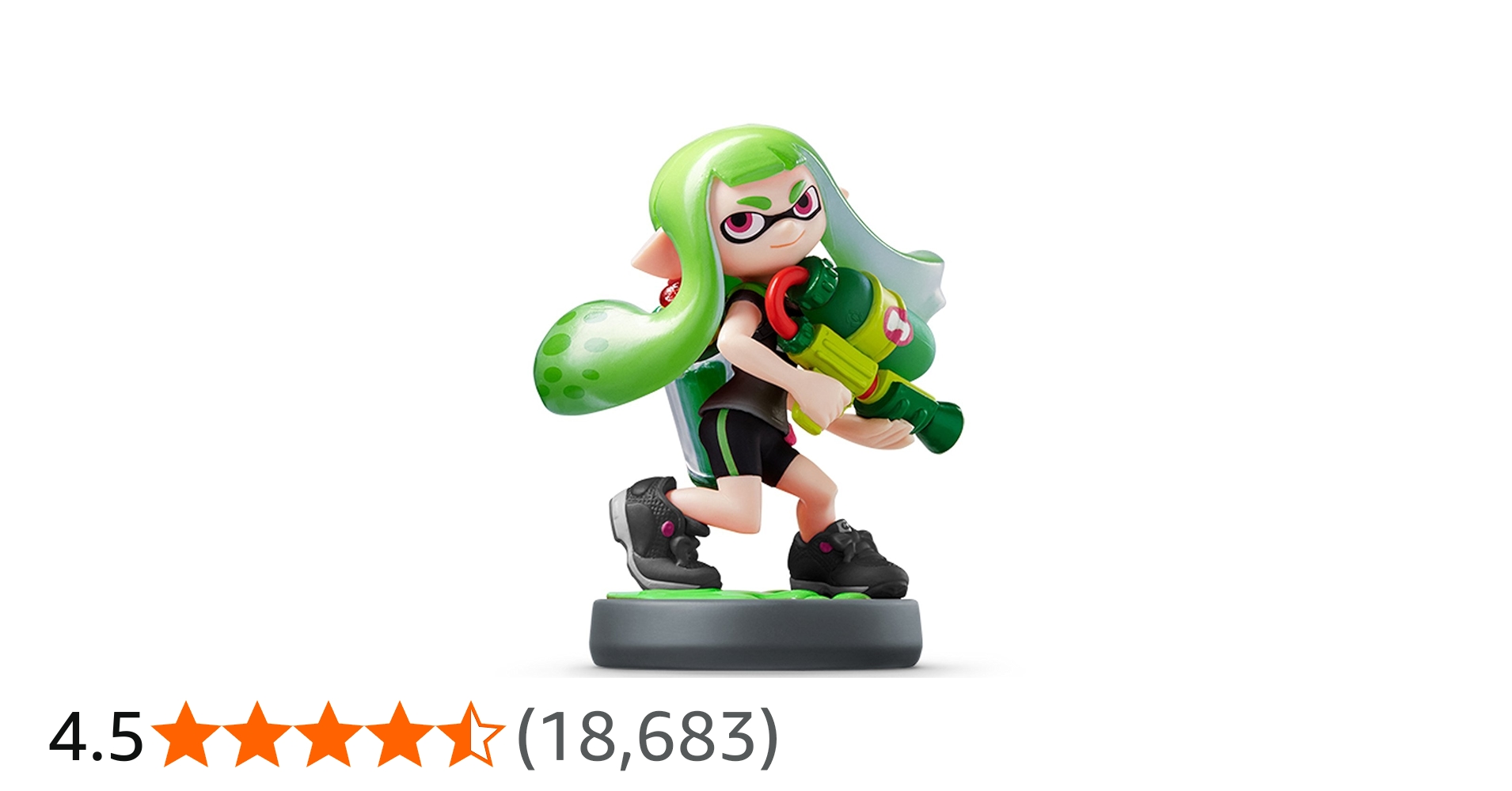Amazon.co.jp: amiibo ガール【ライムグリーン】 (スプラトゥーン