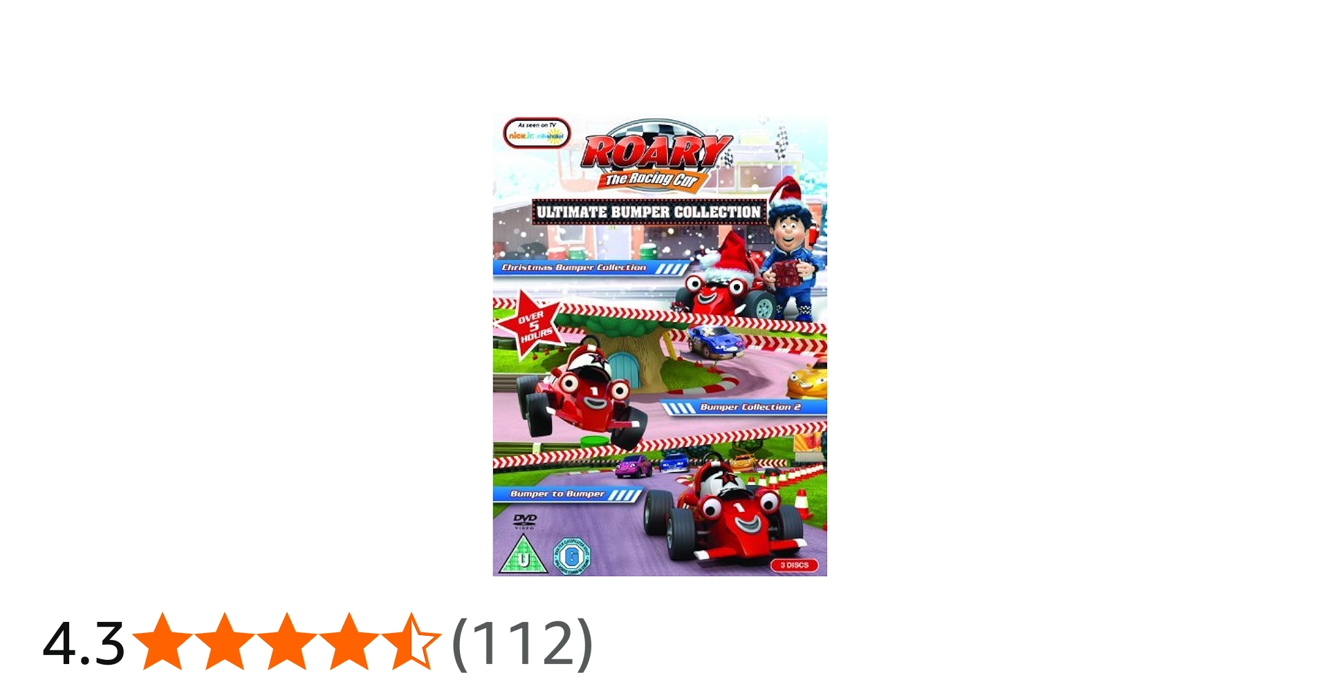 アニメ Roary the Racing Car:Ultimate Bumper Roary the Racing Car