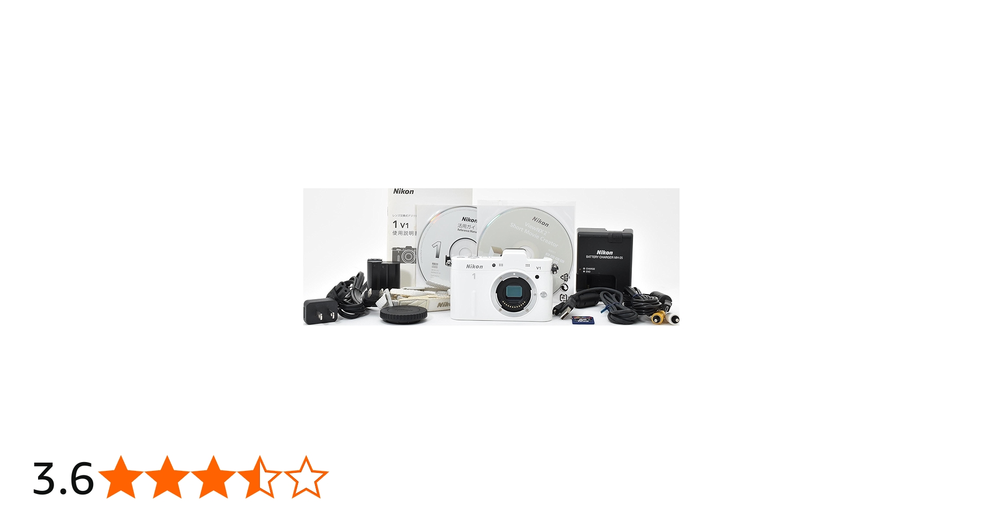 Amazon | Nikon 1 V1 ボディ ホワイト | ミラーレス一眼 通販