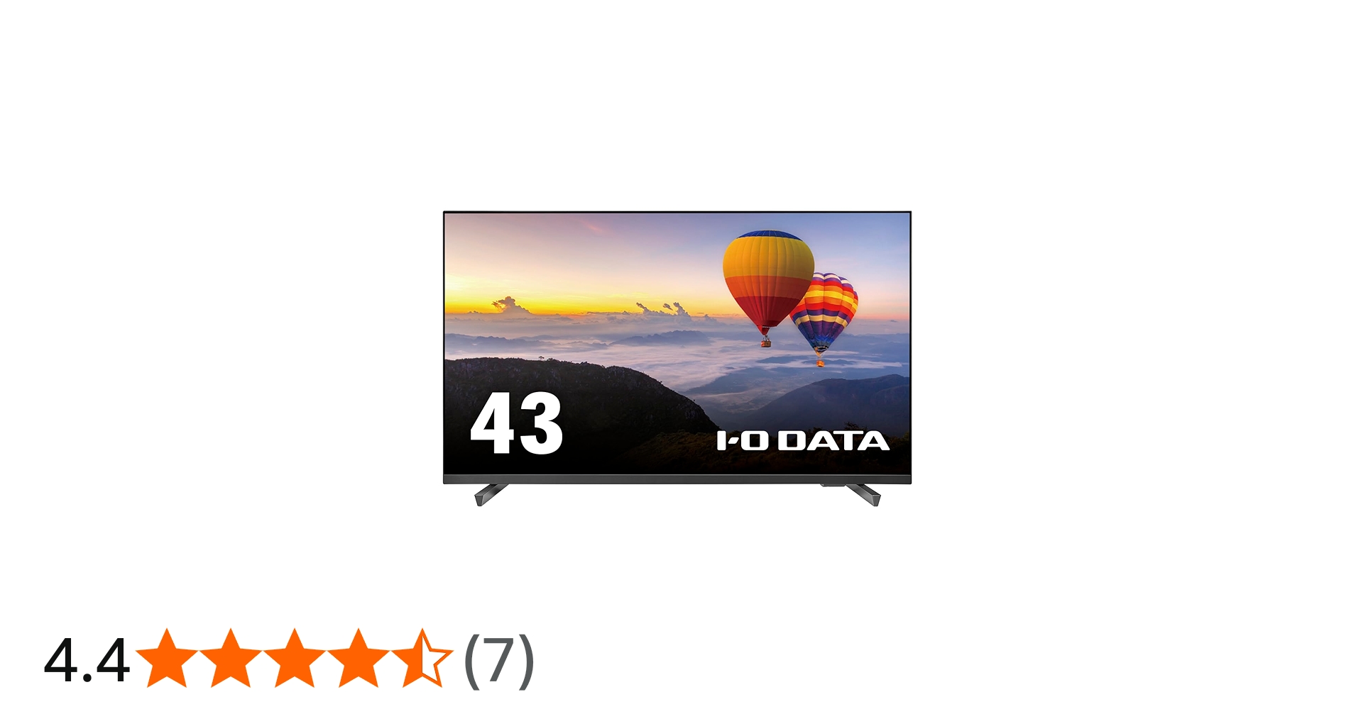 Amazon.co.jp: I-O DATA アイ・オー・データ 3辺フレームレス 43型