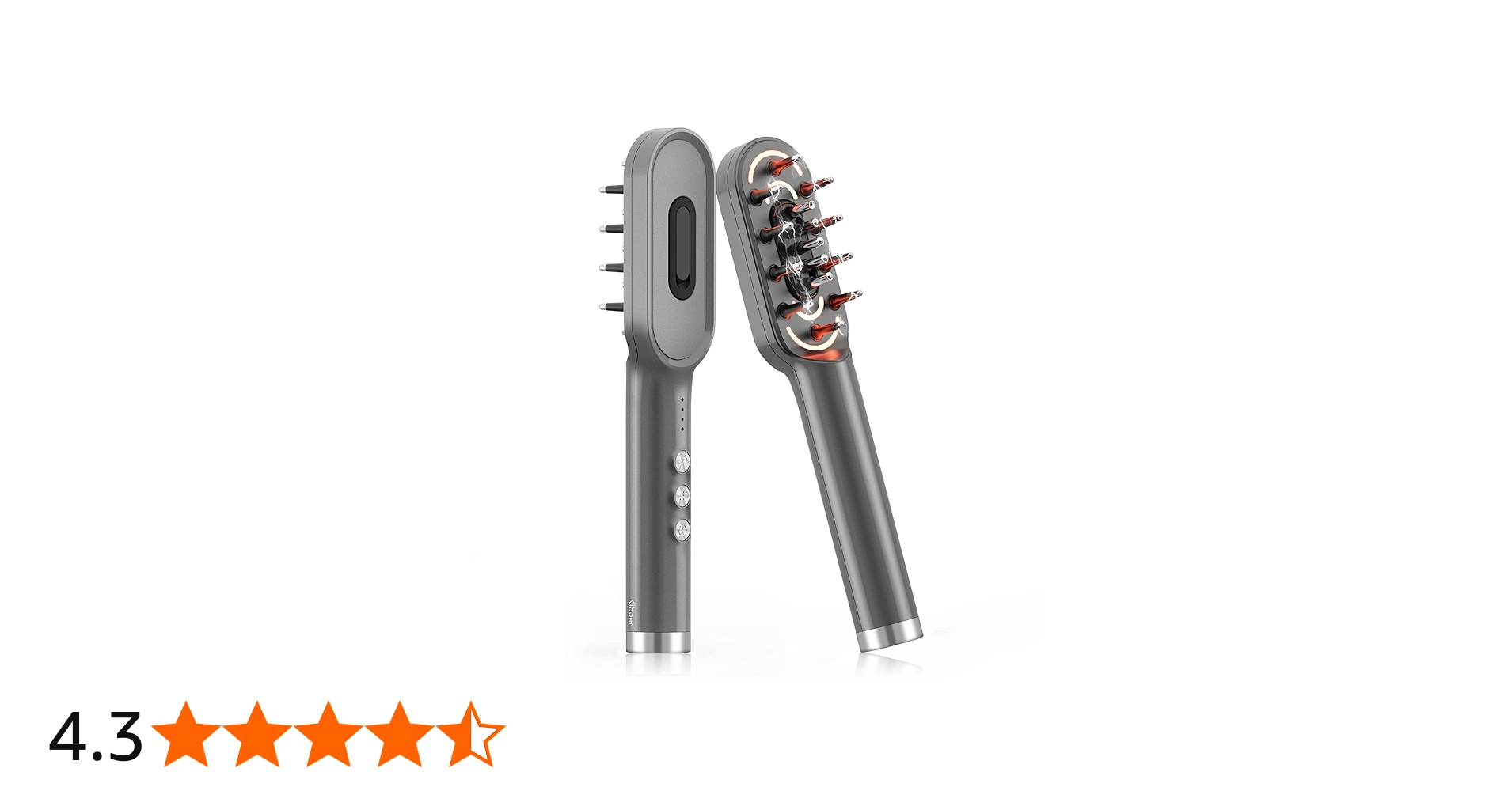 Amazon | Kiboer RF 美顔器 電気ブラシ emsブラシ 頭皮ブラシ EMS 微