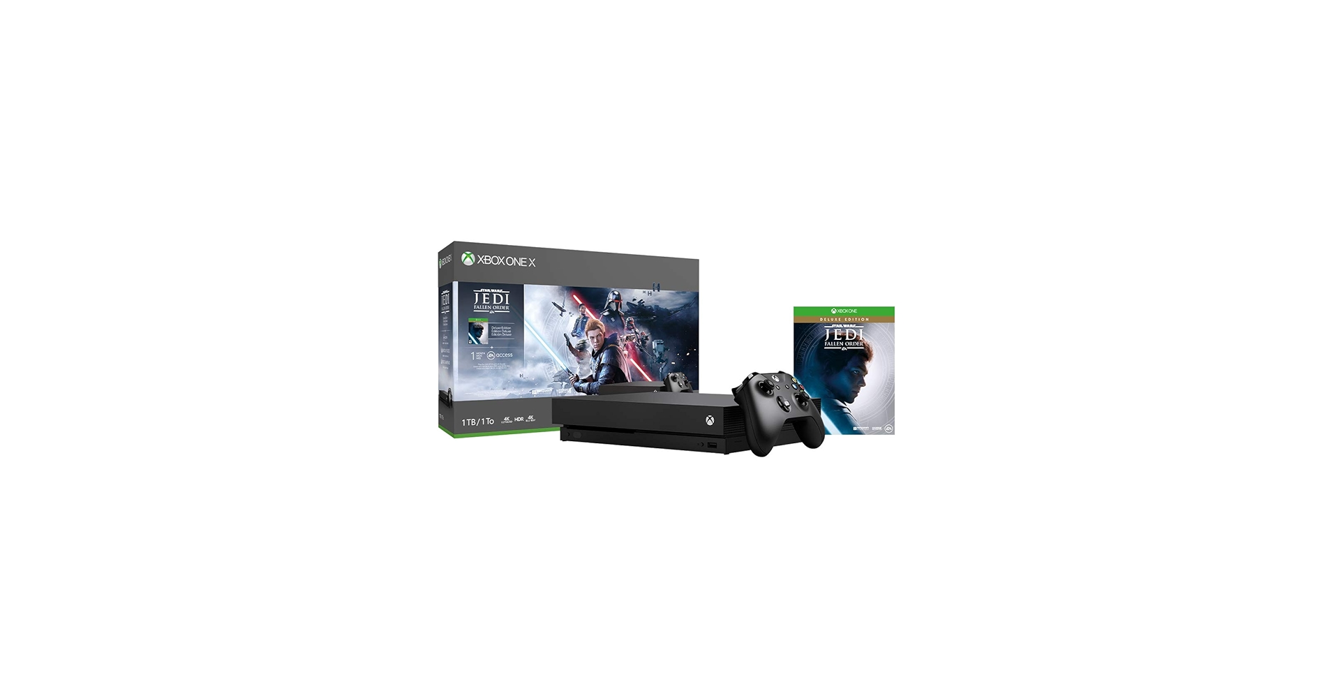 Amazon.com: Xbox One X 1TB Console - Star Wars Jedi: Fallen Order