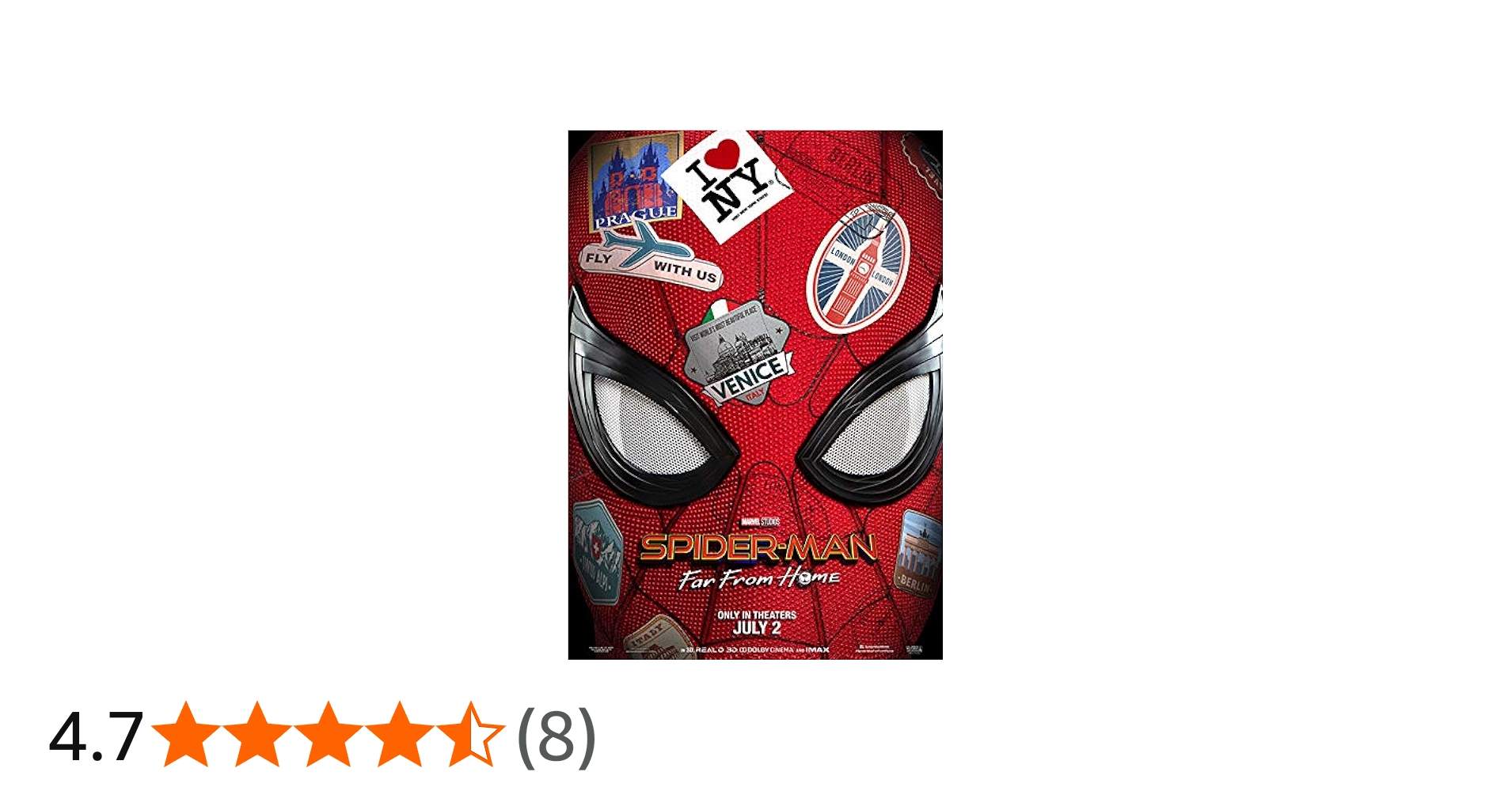 Amazon.co.jp: 映画 スパイダーマン ファー・フロム・ホーム ポスター