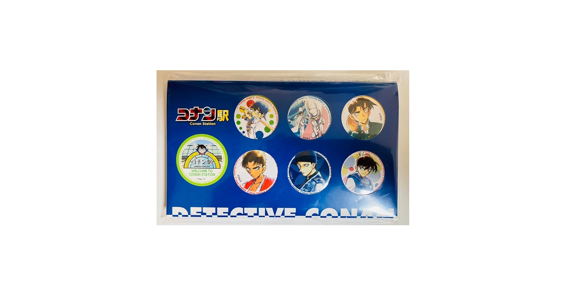 希少 名探偵コナン ムービック 工藤新一＆怪盗キッド アラビアン 缶