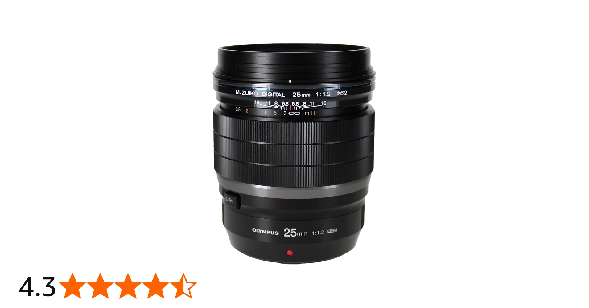 Amazon.co.jp: OLYMPUS 単焦点レンズ ED 25mm F1.2 防塵防滴耐低温