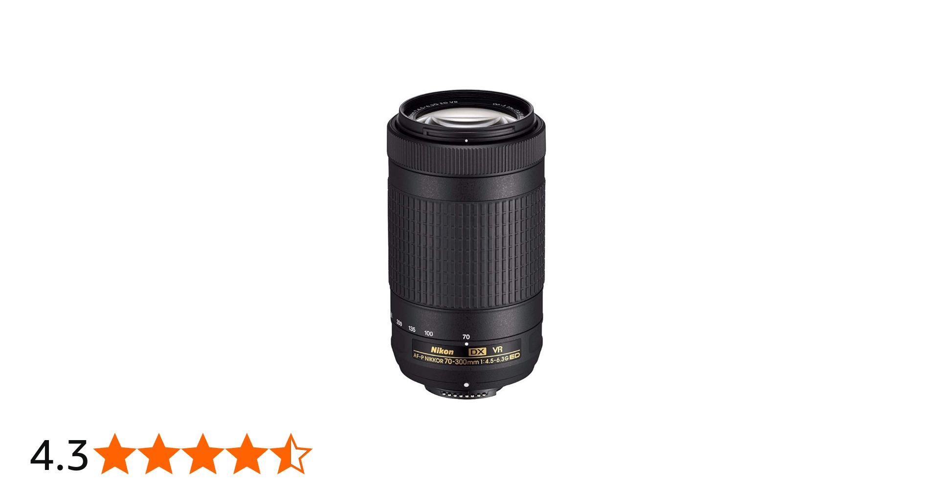 Amazon.co.jp: Nikon AF-P DX NIKKOR 70-300mm f/4.5-6.3G ED VR